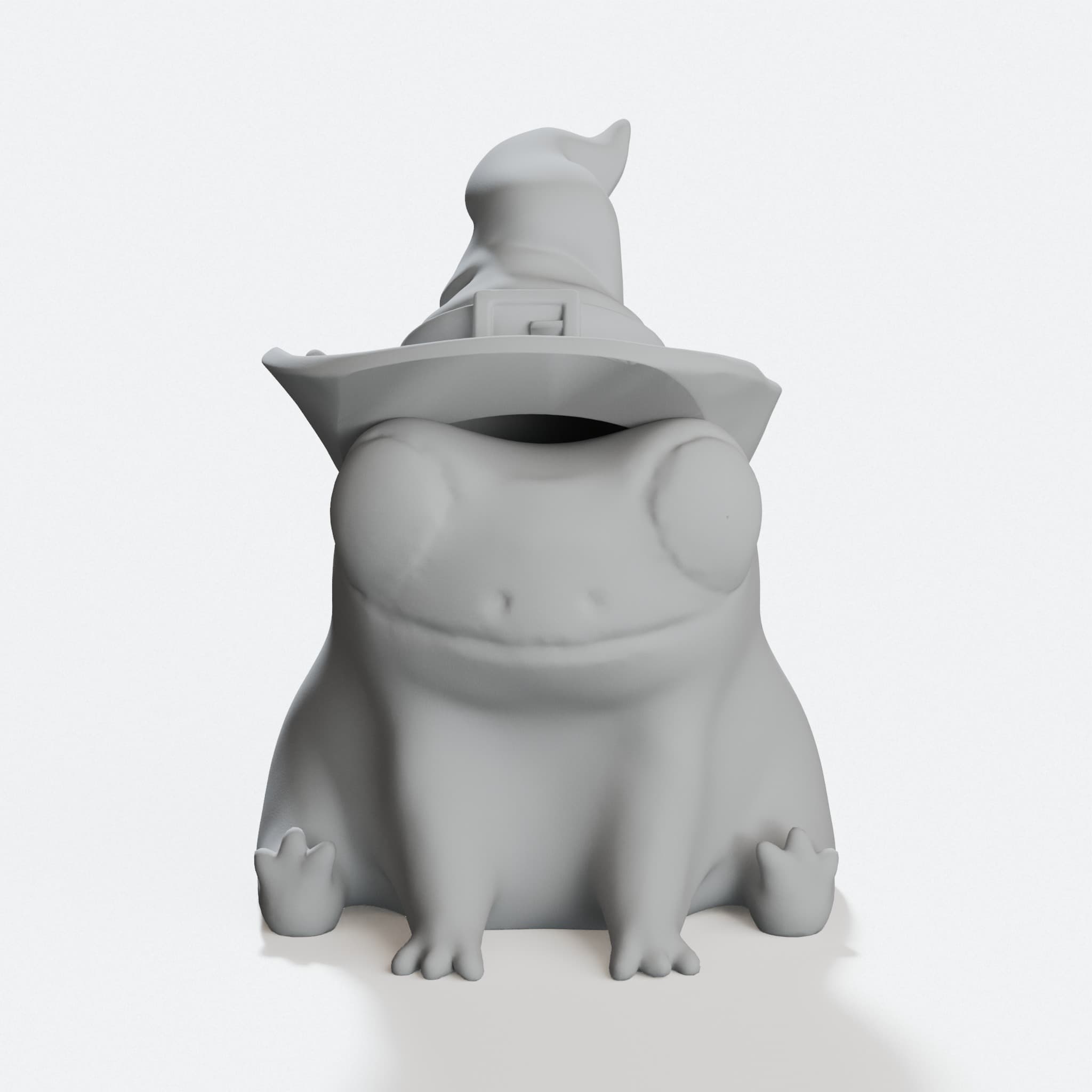 Fred The Frog But He Is A Wizard 3D Printed Toy