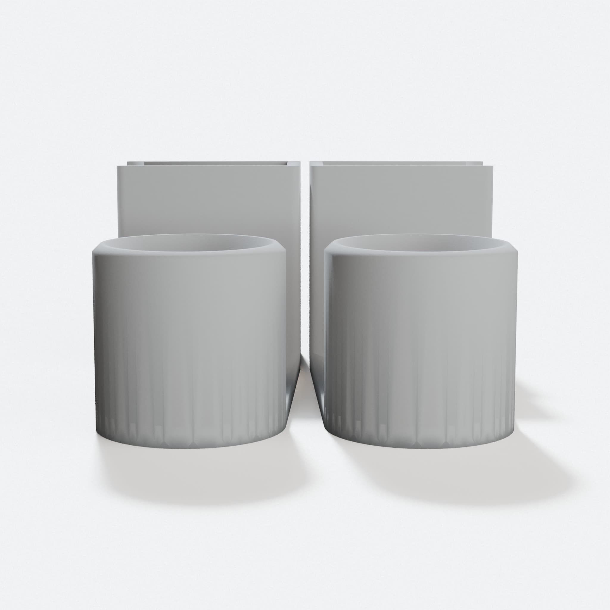 Paper Towel Holder for 18mm Shelves, Easy-Print Clip