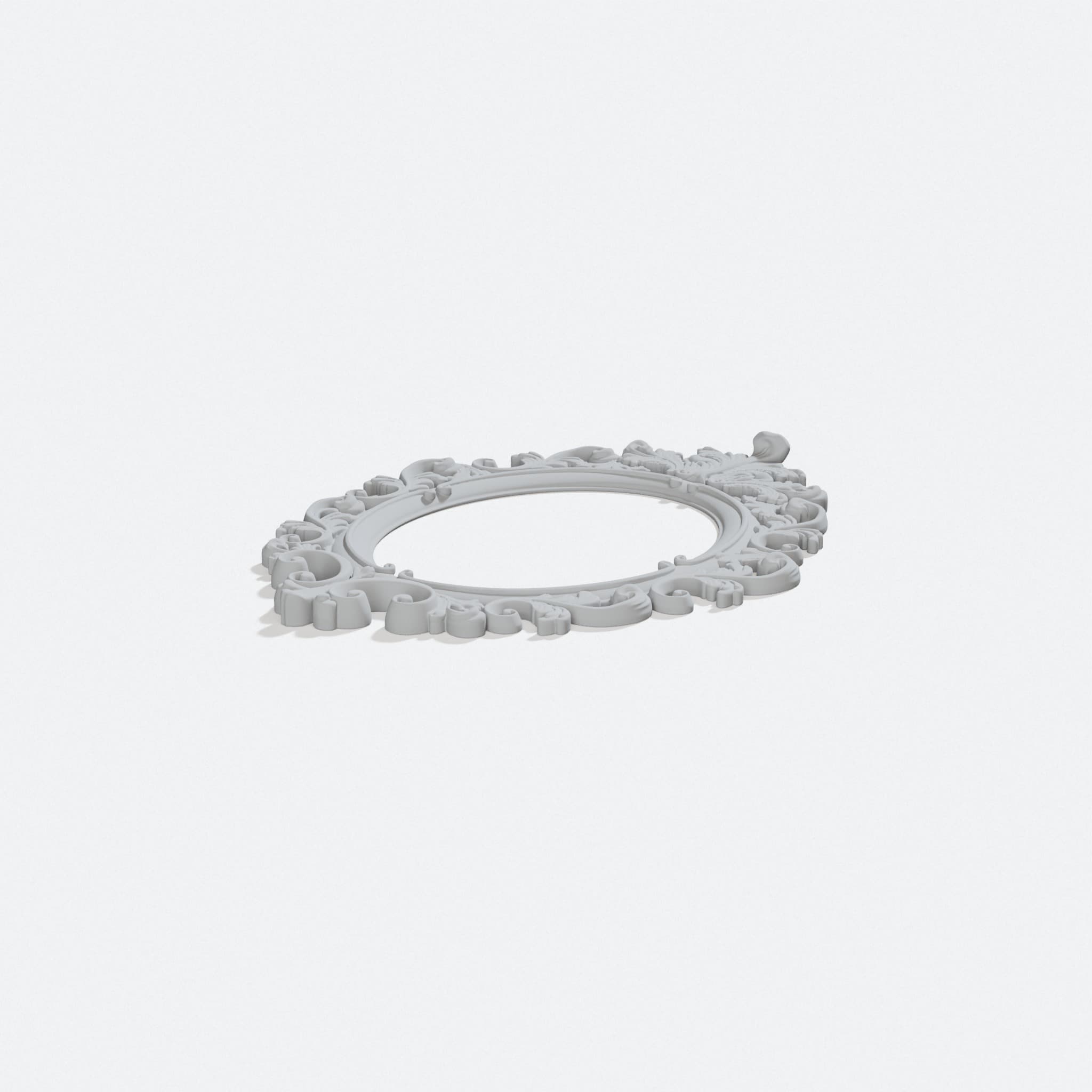 Compatible with Prusa Baroque Picture Frame 3D Decor