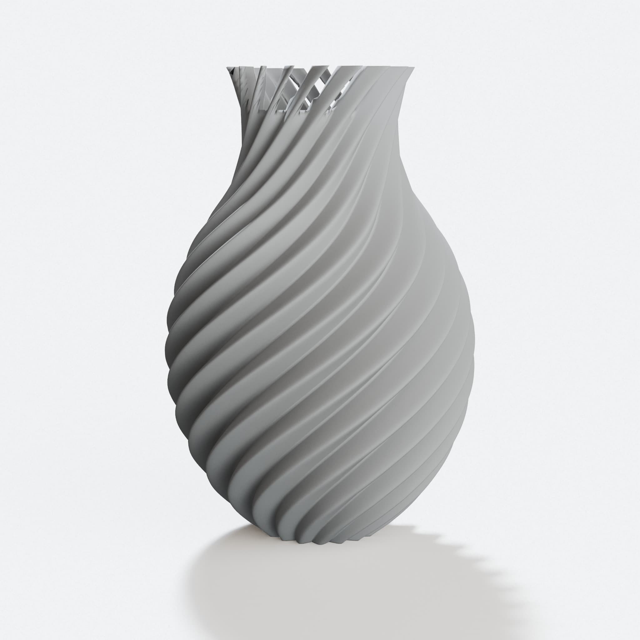 3D Printed Vase Collection - Modern Home Decor Set