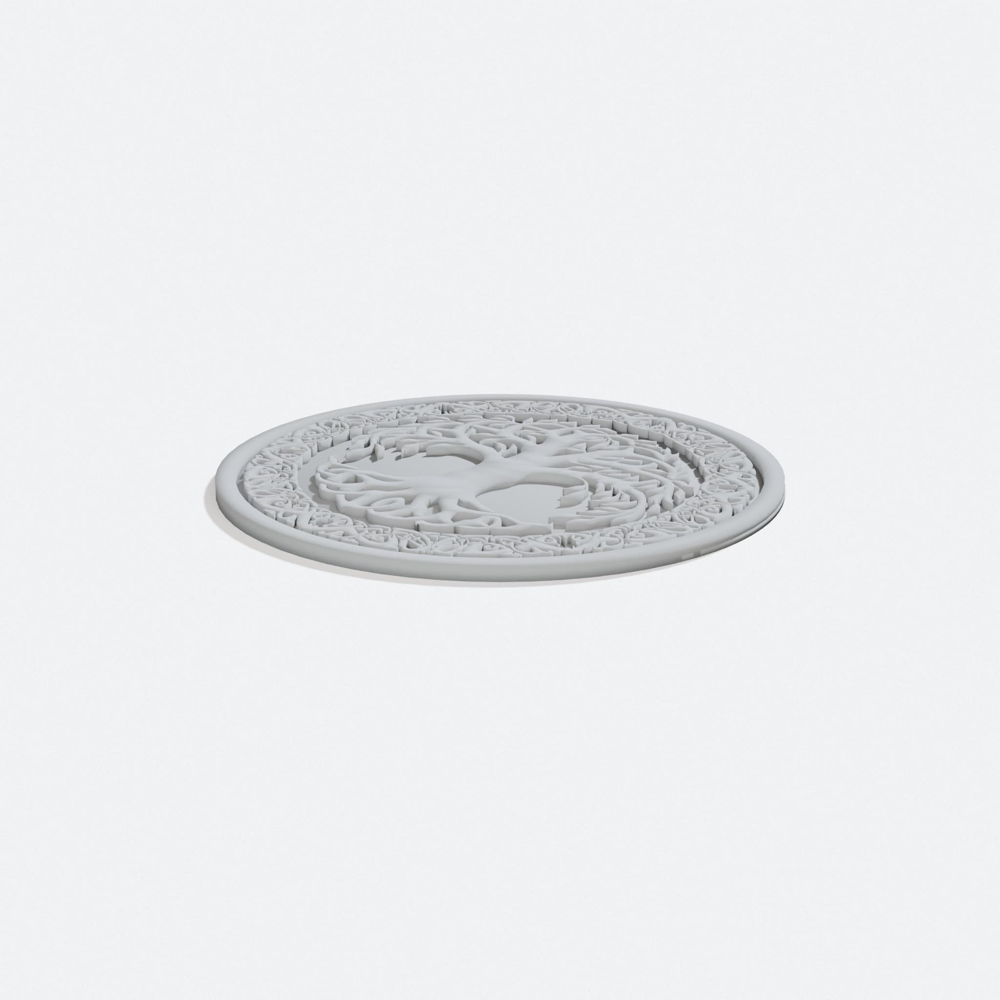 Tree of Life 3D Printed Ornament