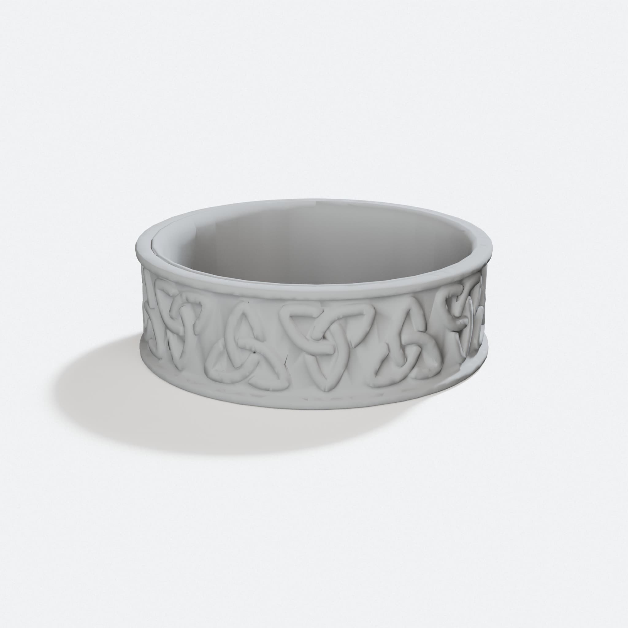Compatible with Ring Celtic Knot 3D Printed Gift