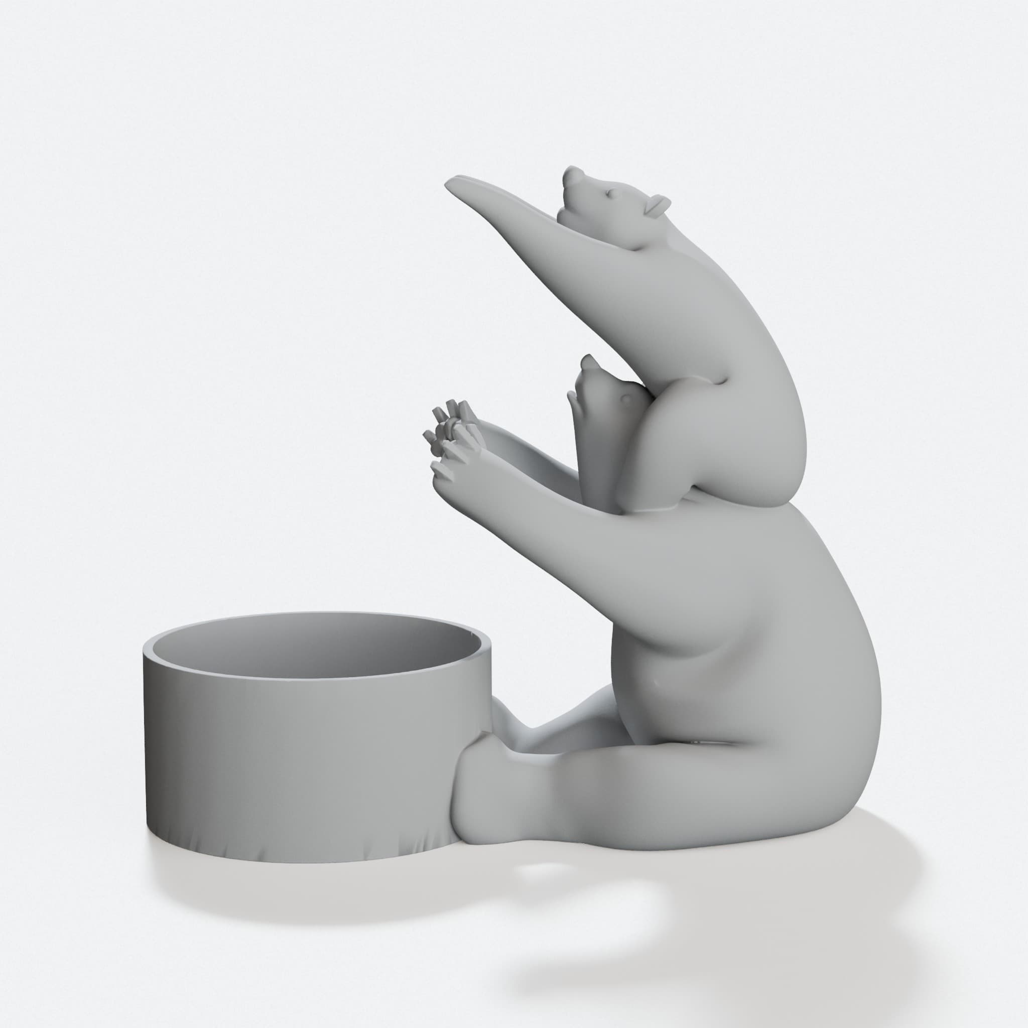 Polar Bear Can Handle – 3D Printed Kitchen Accessory
