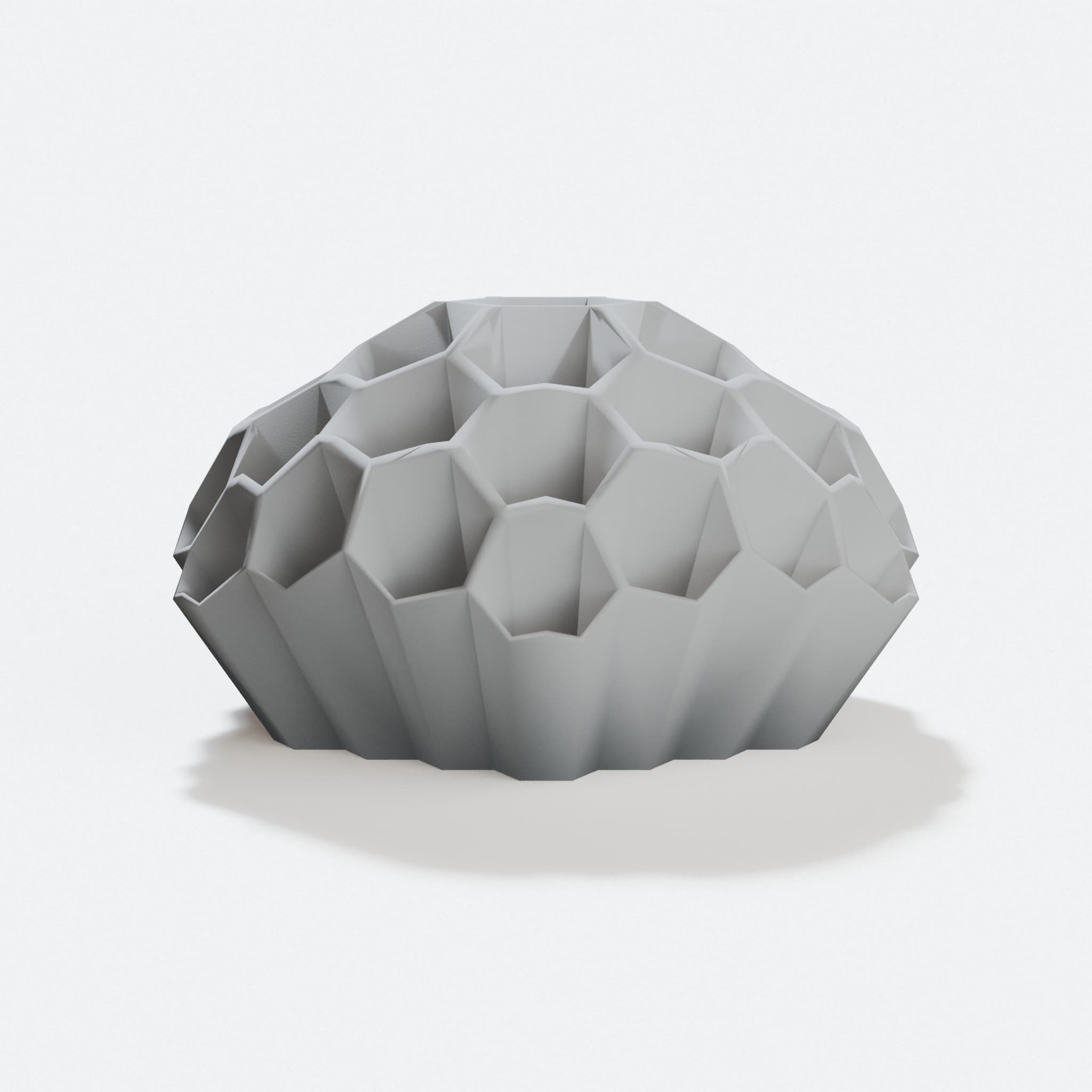 Honeycomb Desk Organizer - 3D Printed Office Accessories