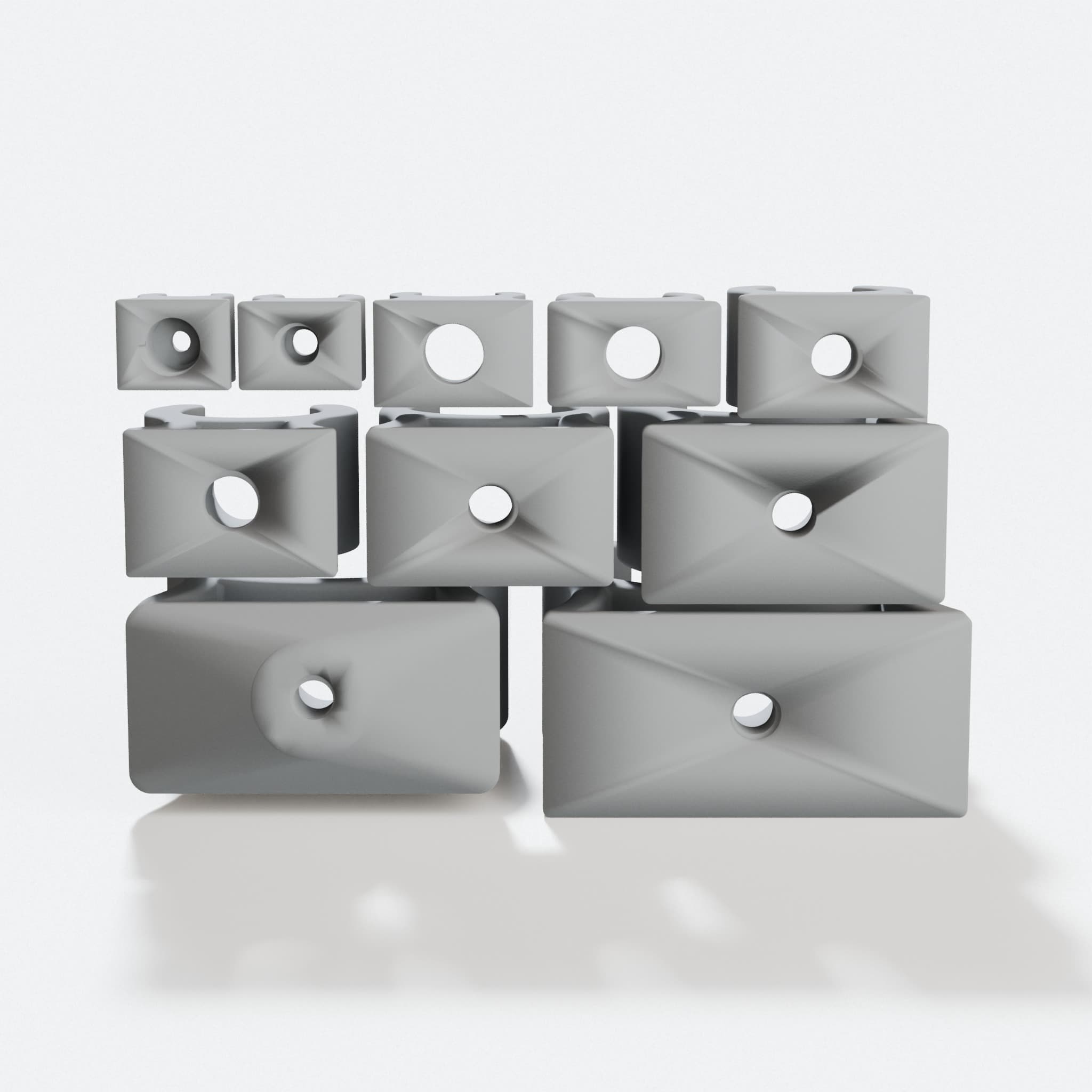 3D Printed Pipe Clamps for Workshop Tools