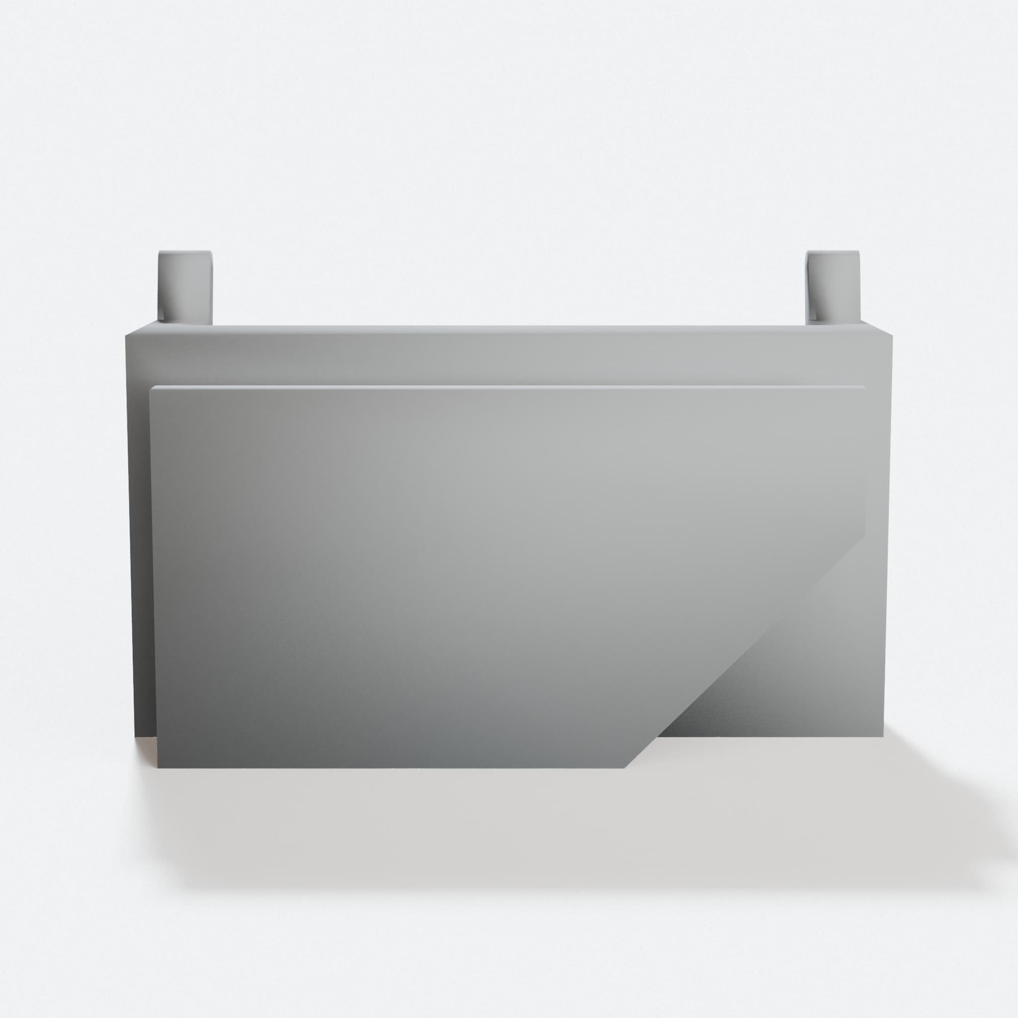 3D Printed Pegboard Square Holder for Workshop Tools