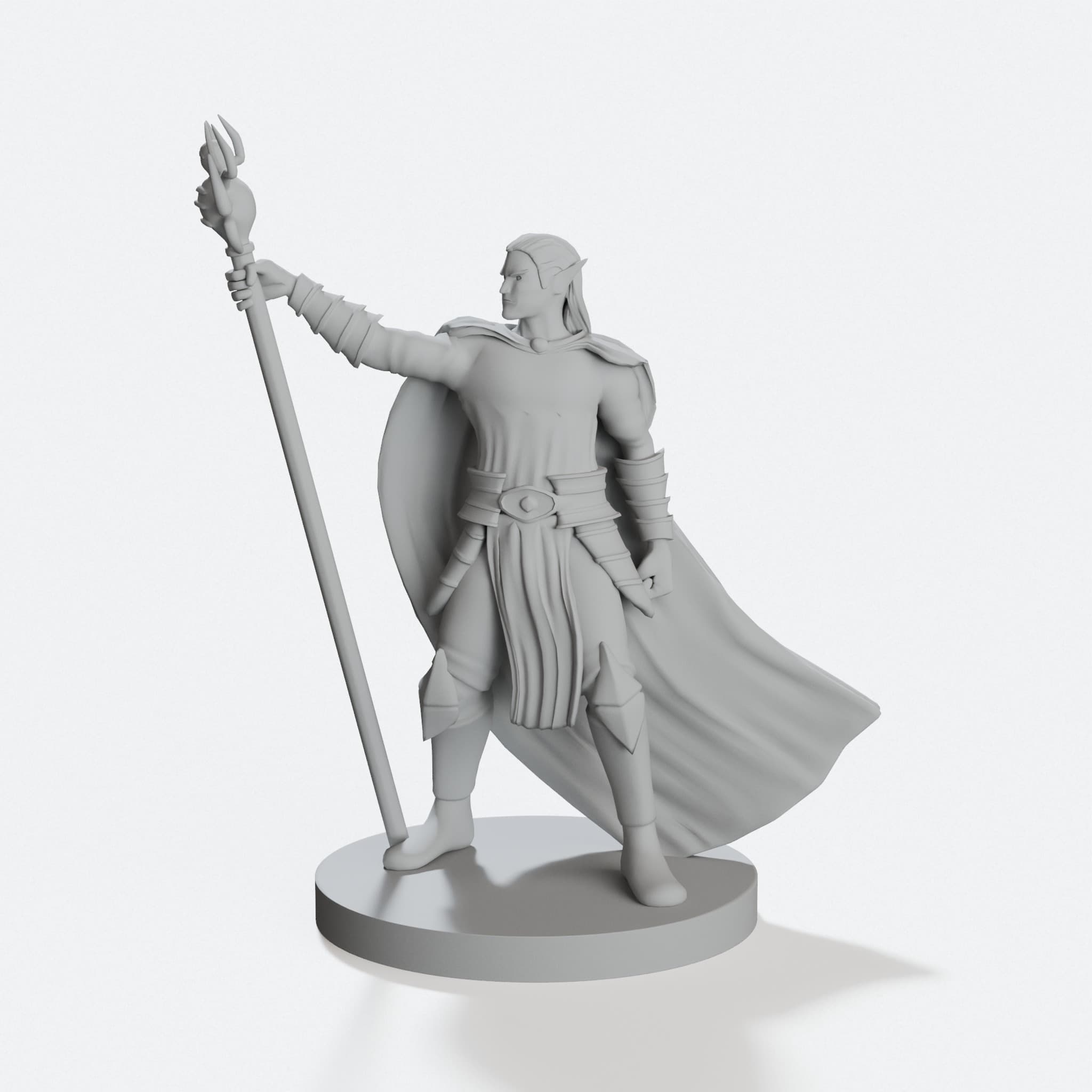 Drow Collection 3D Printable Miniatures Set