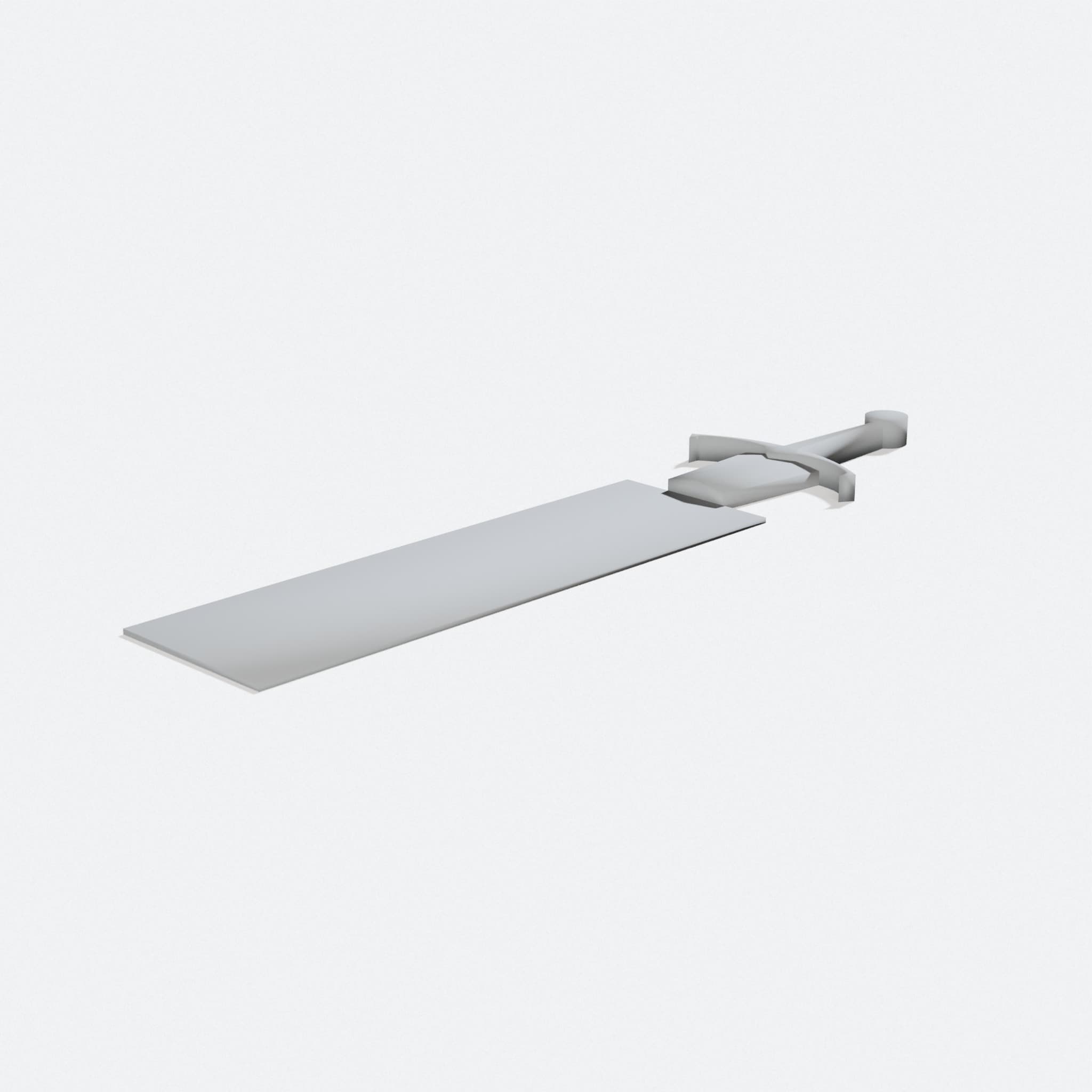 Excalibur Sword Bookmark 3D Printed Home Decor
