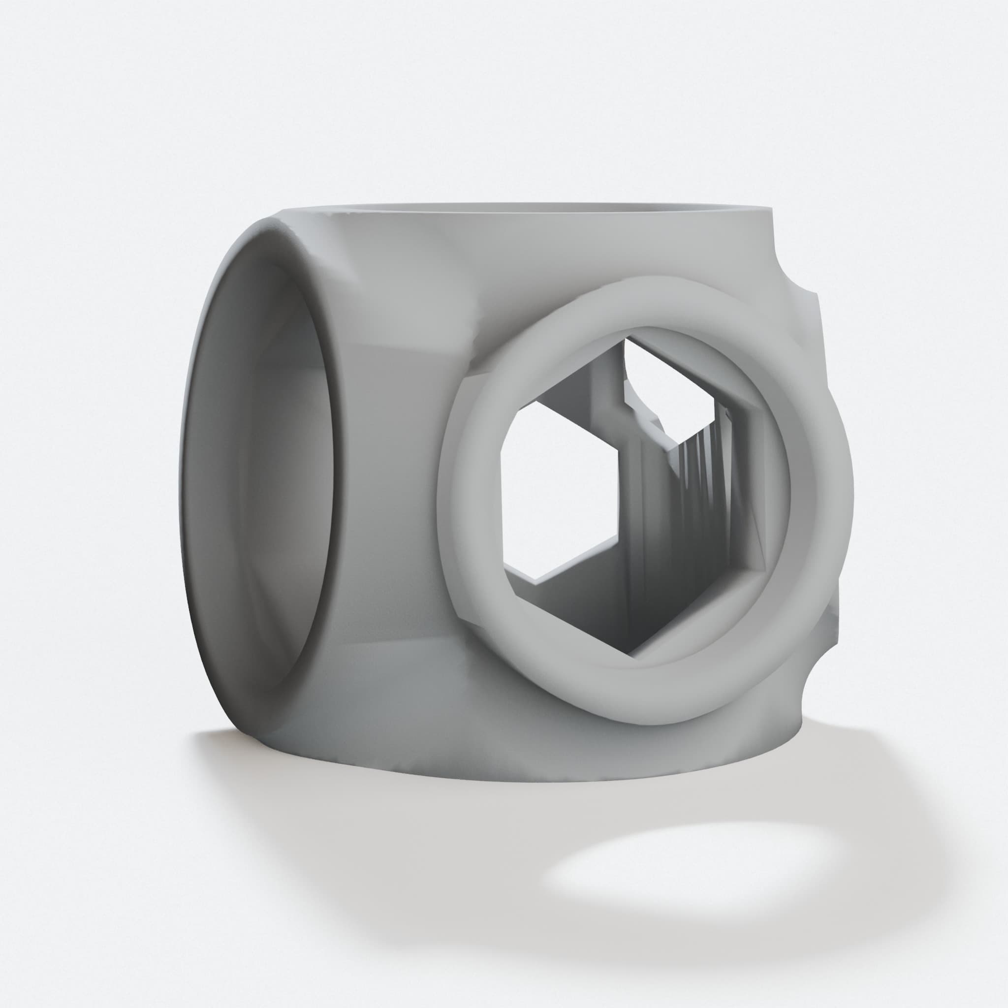 3D Printed Thimble Washer and Nut Holder