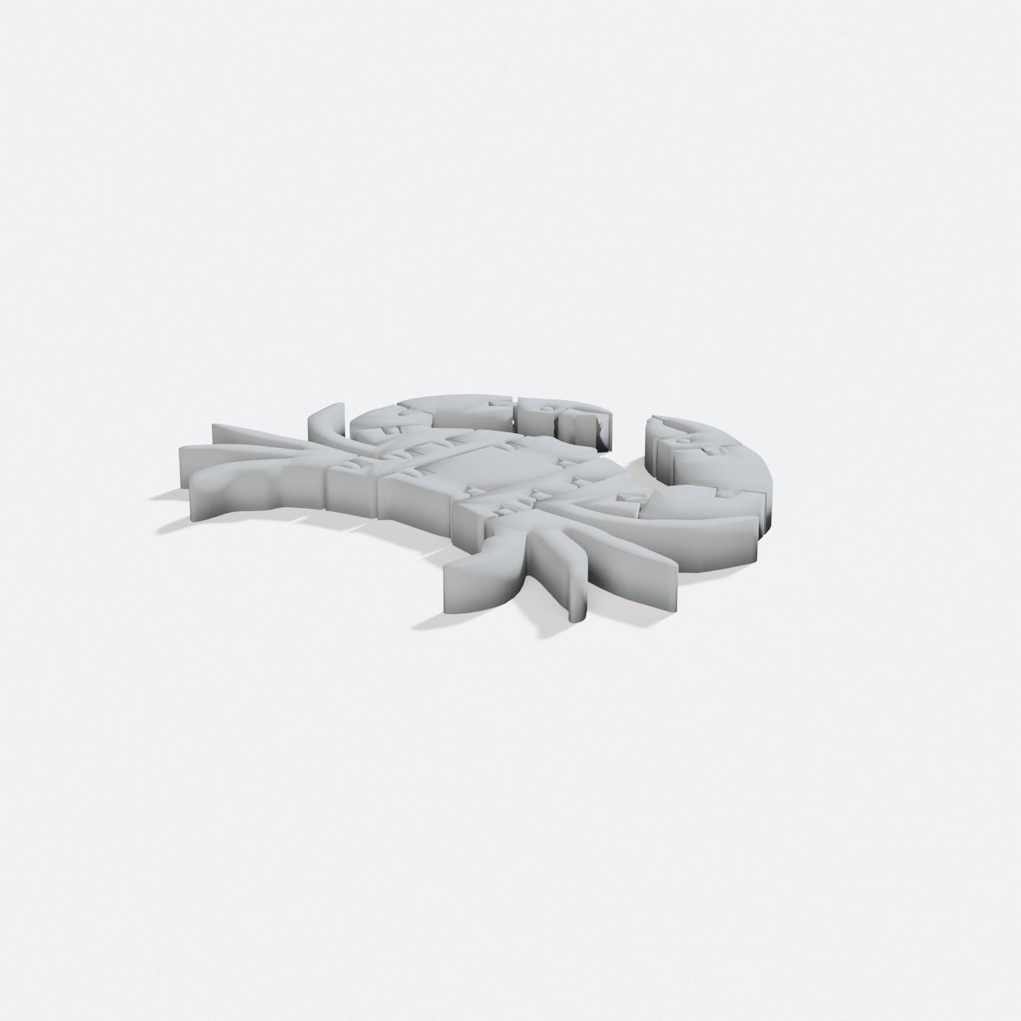 Flexi Crab with Moveable Claws