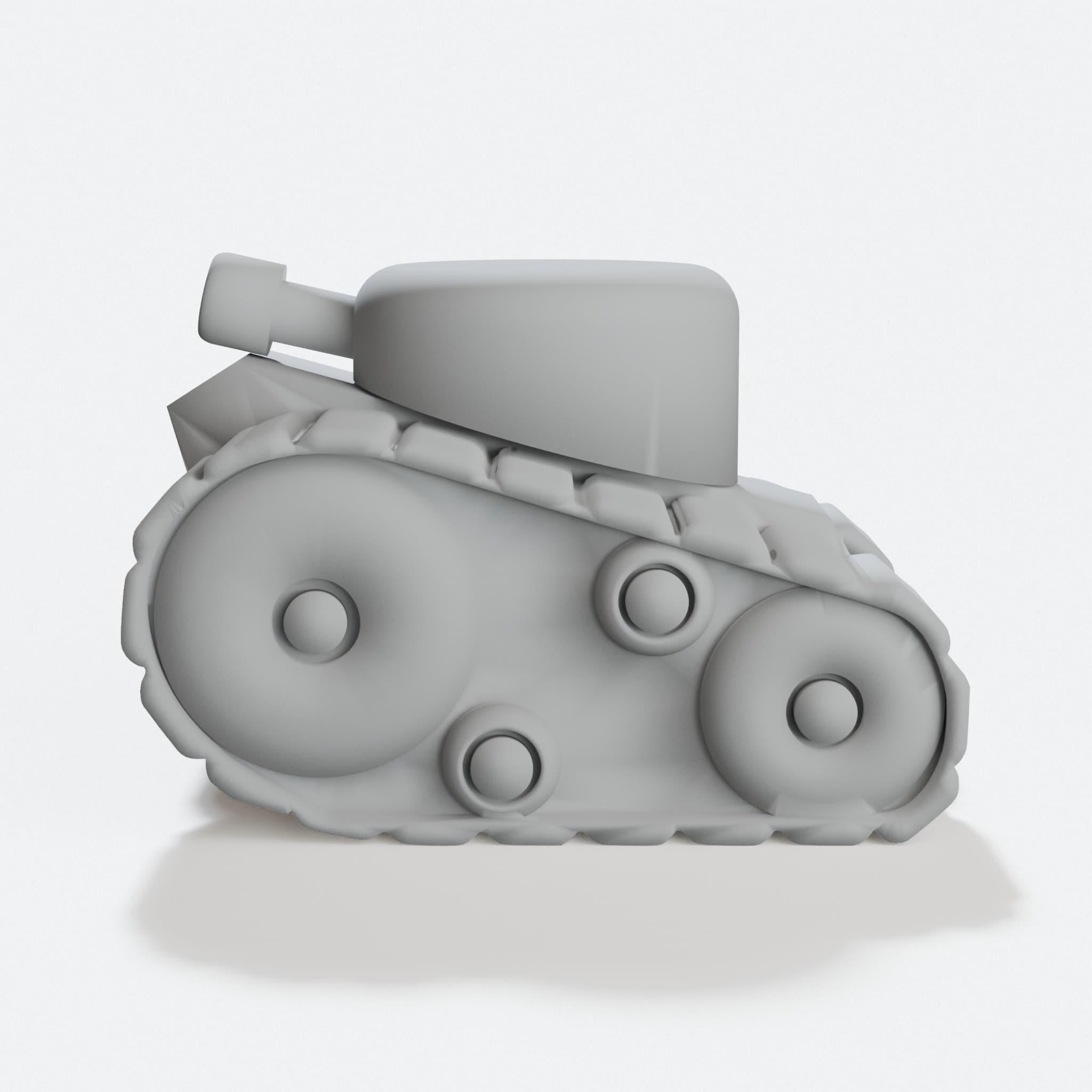 3DTankor 3D Printed Toy Tank Test Print
