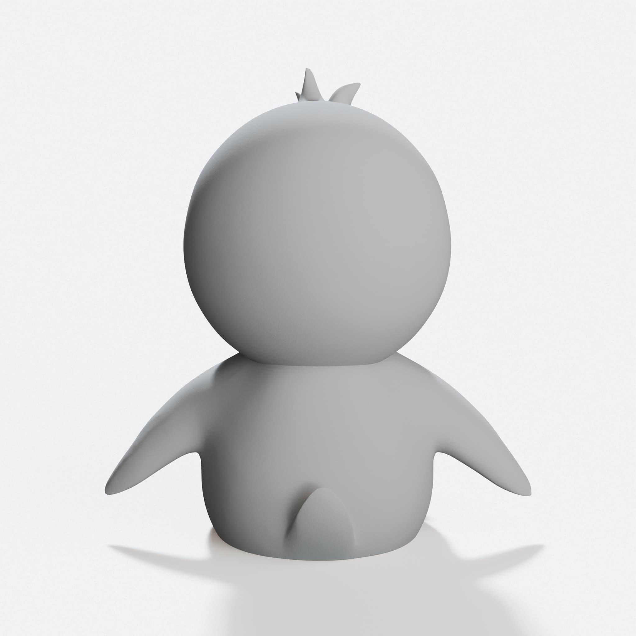 Cute Penguin 3D Printable Toy