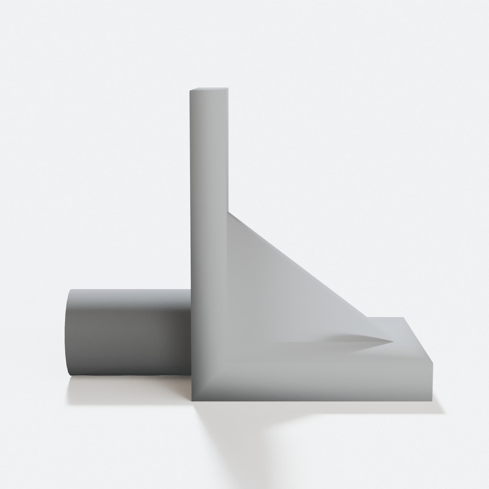 3D Printed Bookshelf Peg Home Decor Support