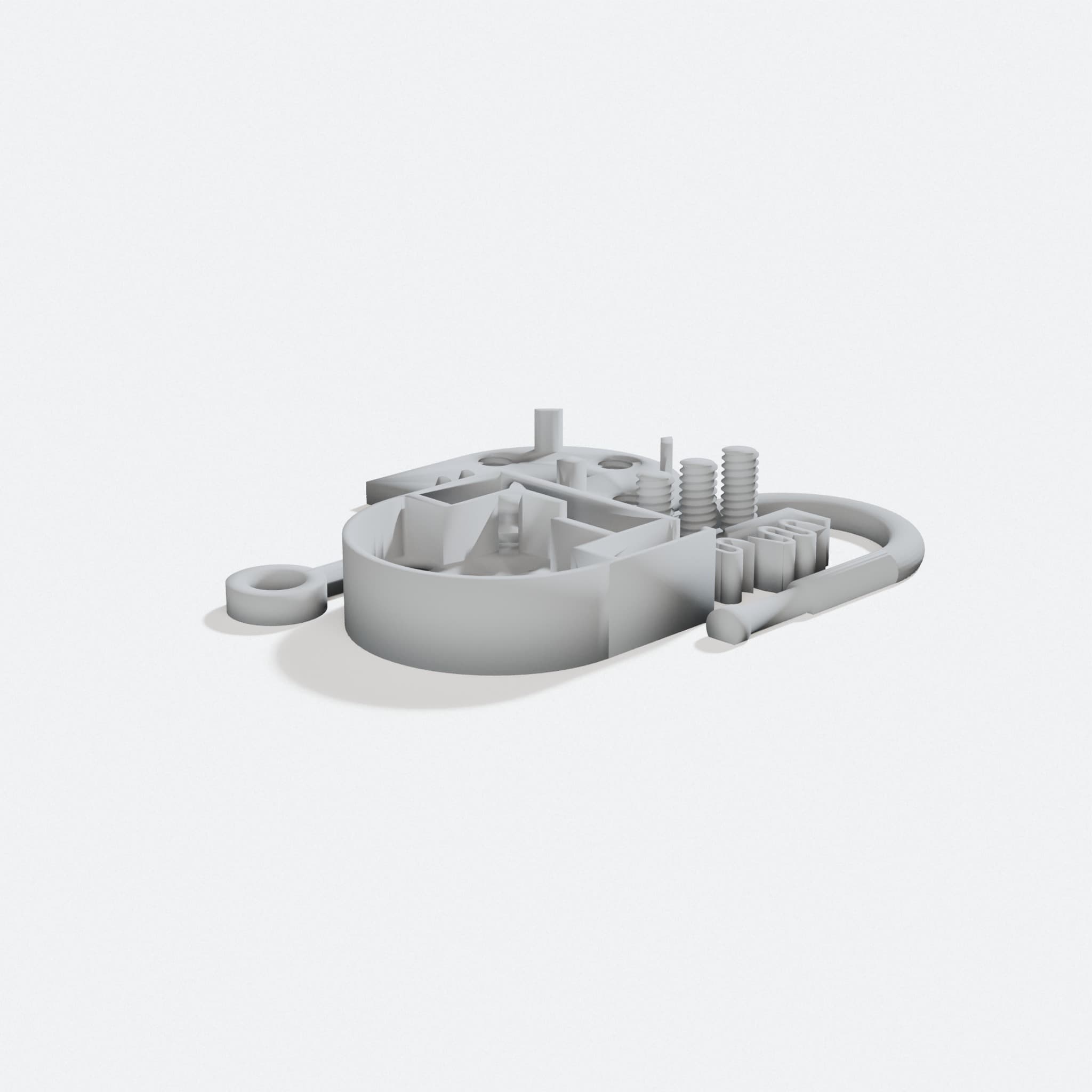 3D Printed Padlock Toy and Puzzle