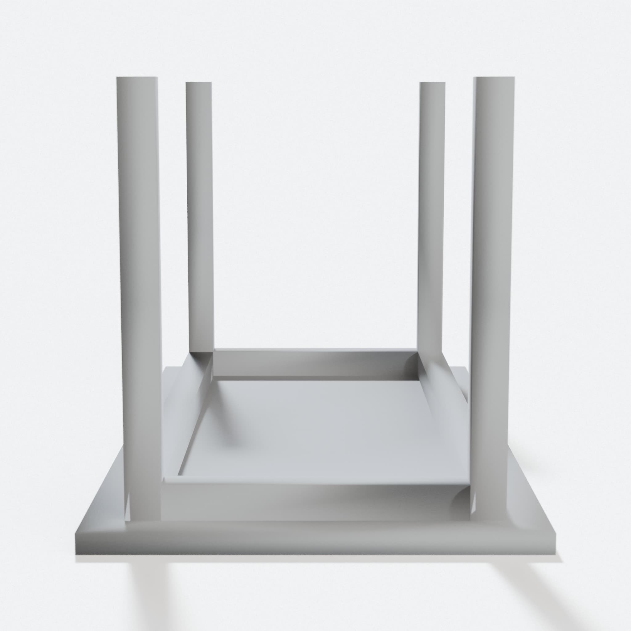Dollhouse Table - Miniature 3D Printed Furniture