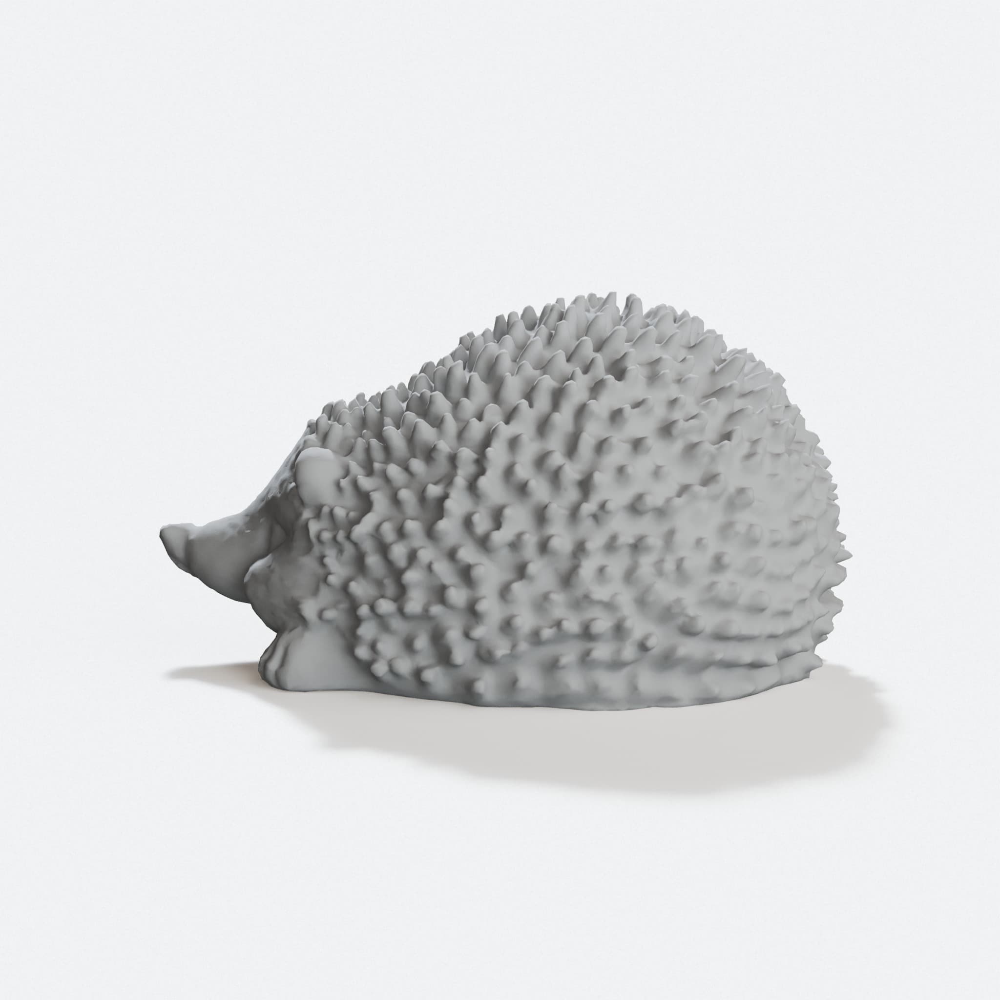Little Hedgehog 3D Printed Home Decor Model