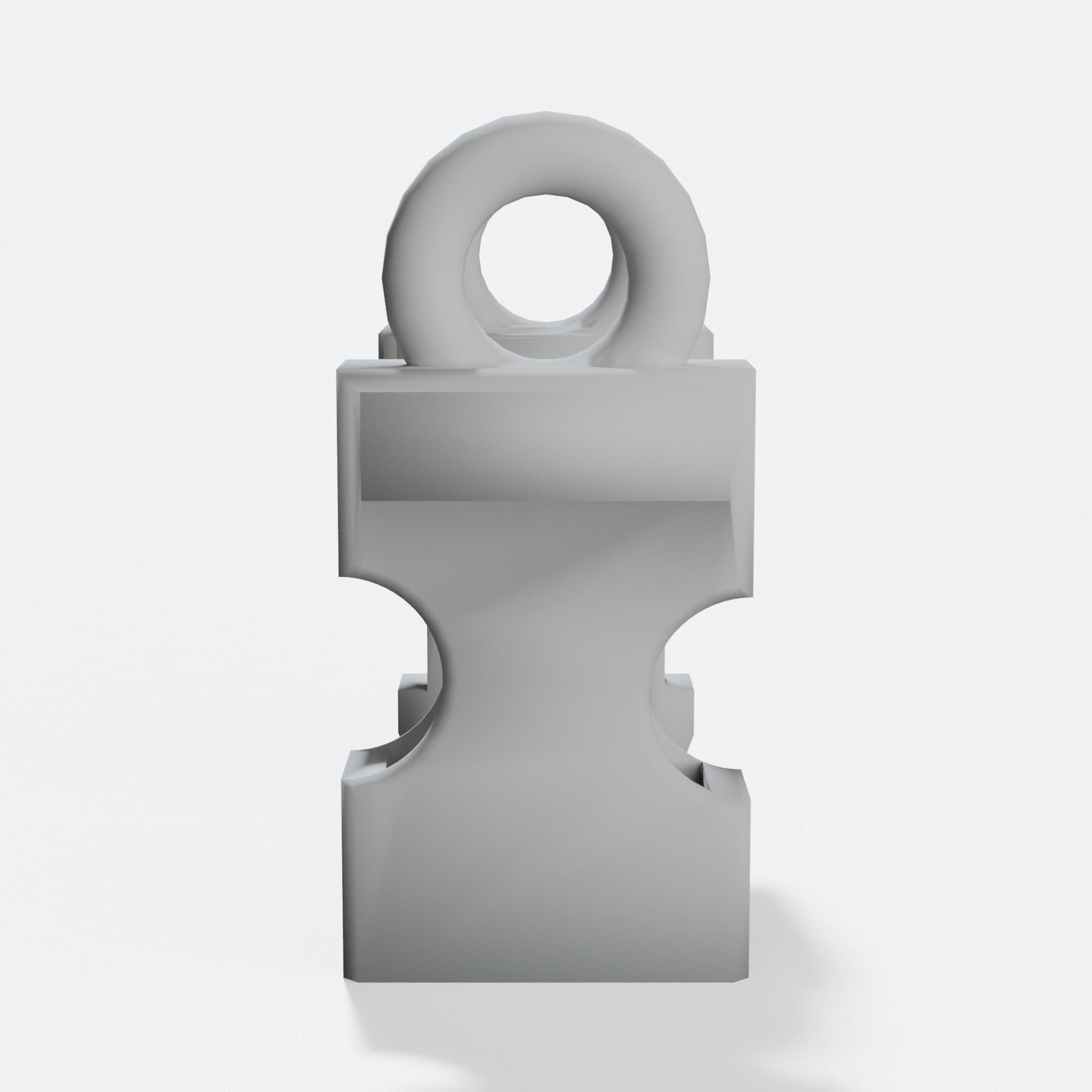 Compatible with Ring Key Ring Buckle On End