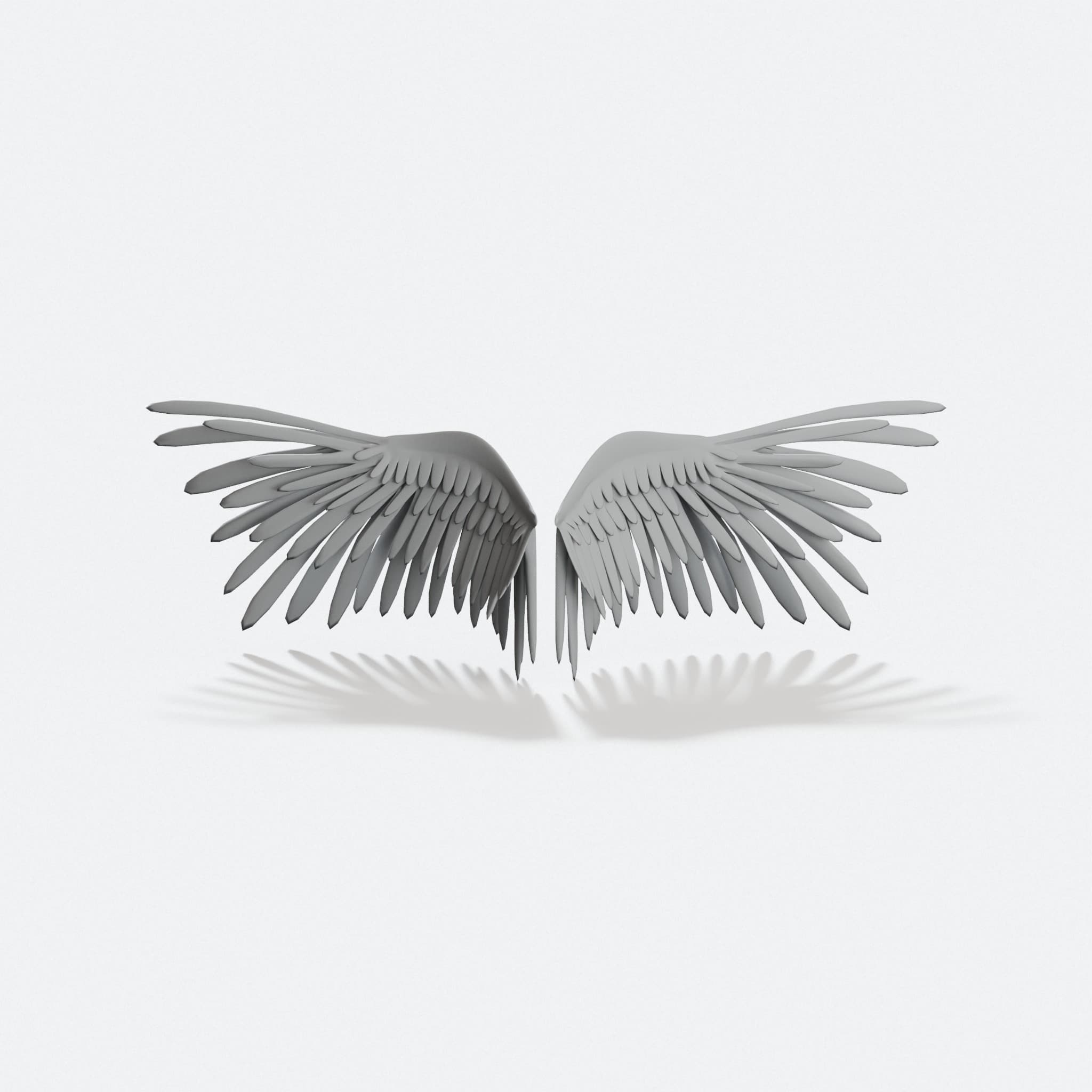 Angel Wings 3D Printed Wearable Accessory