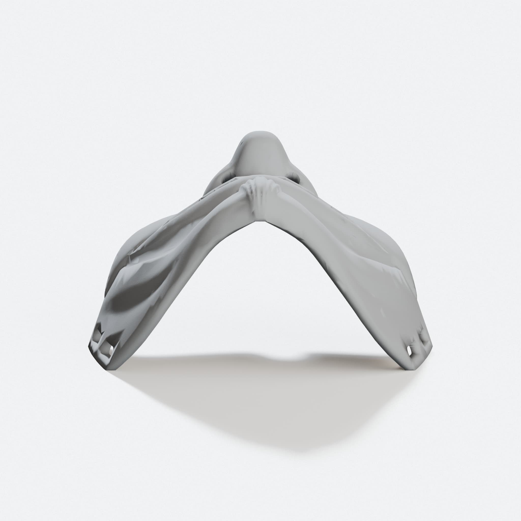 Guy Fawkes Half Mask 3D Printed Toy