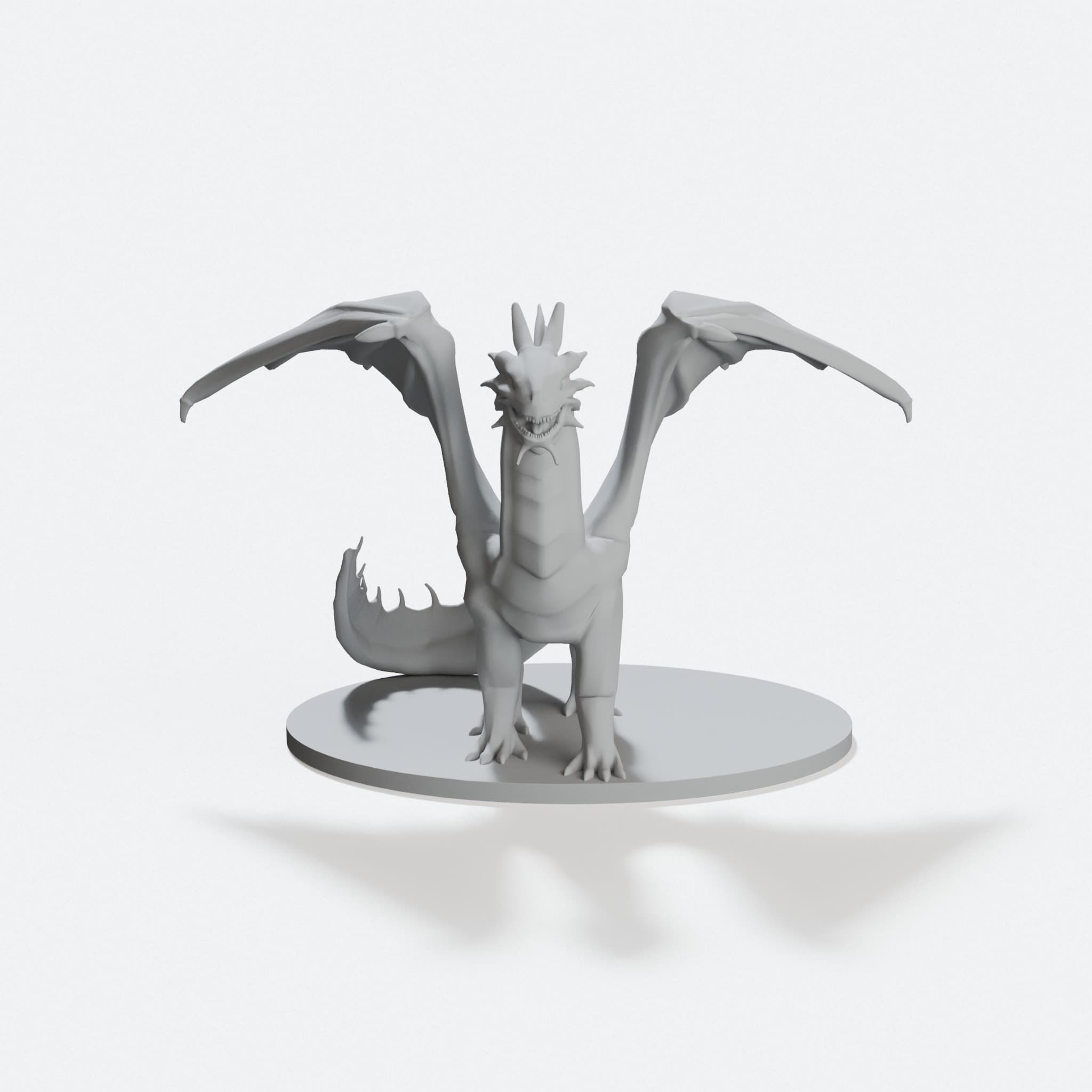 Bronze Dragon Tabletop Miniature