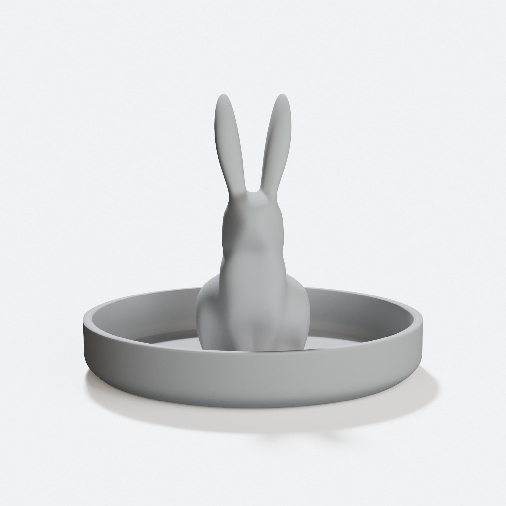 Compatible with Ring Bunny Ring Holder, 3D Printed Home Decor