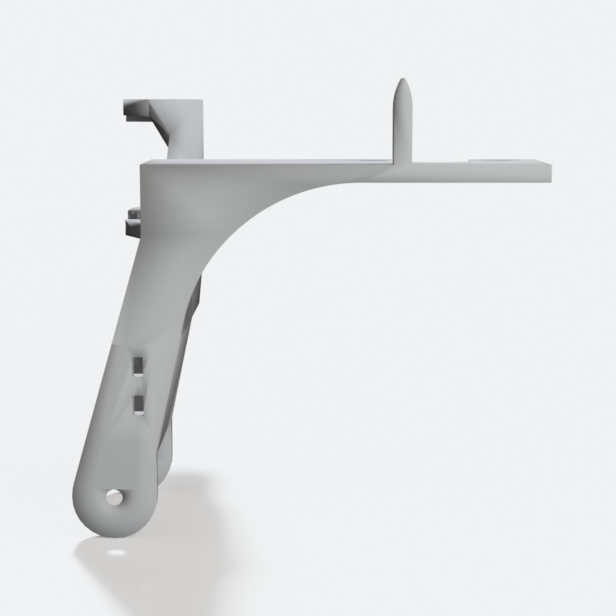 Cable Chain Angle Mount for Ender 3 V1 3D Printer