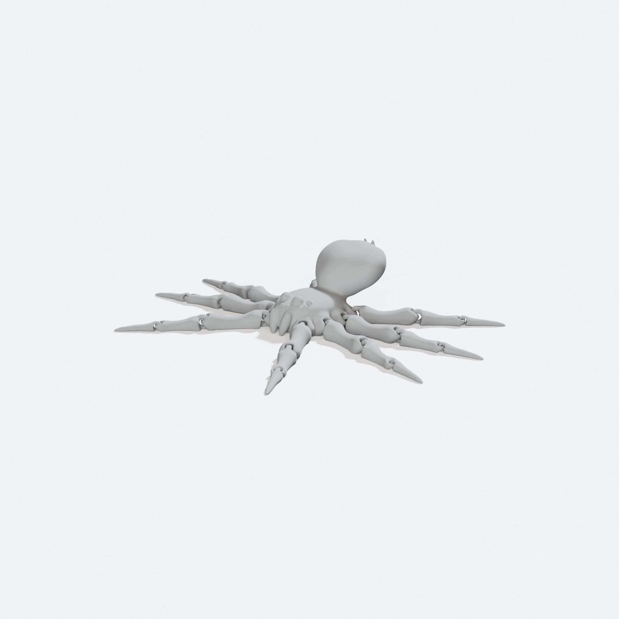 Articulated Spider Toy - 3D Printed Fidget Model