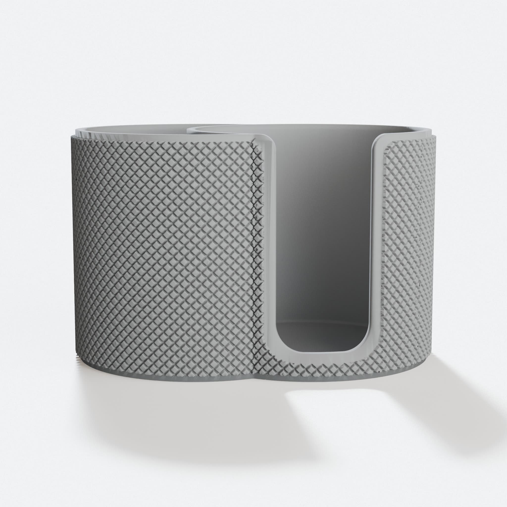 Textured Stand for Cotton Swabs and Discs