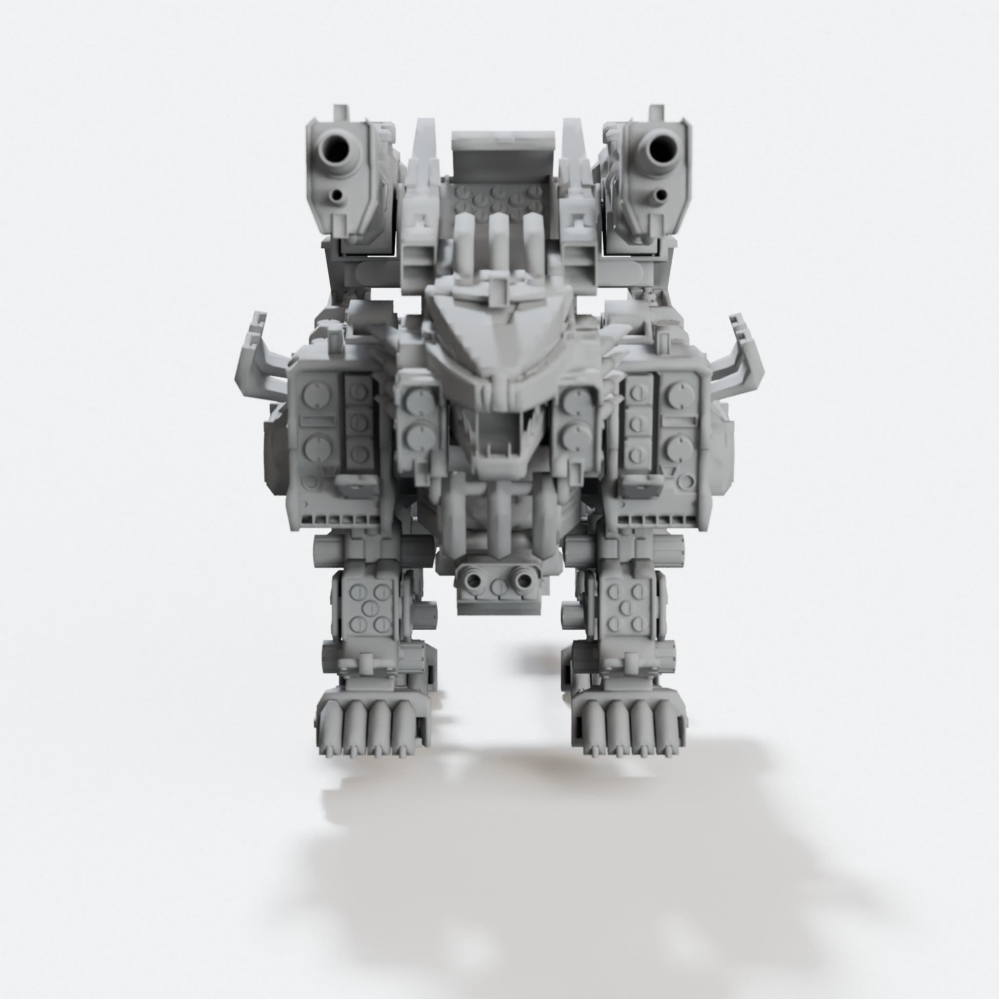Zoids Liger Zero Panzer 3D Printable Mech Model