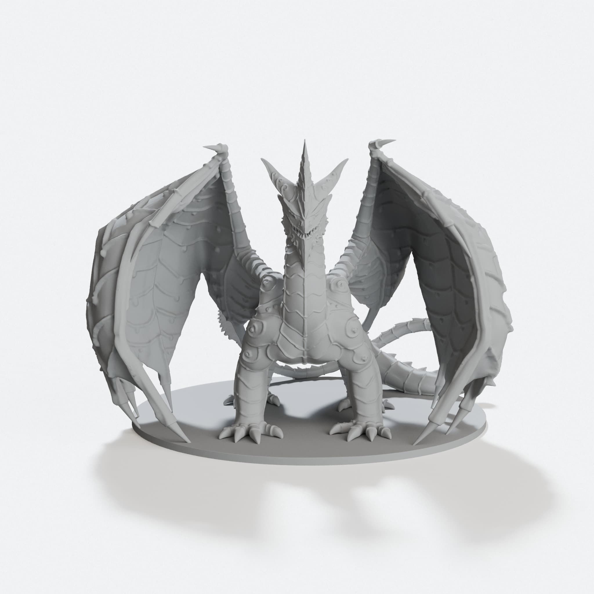 Gingerbread Dragon 3D Printed Home Decor