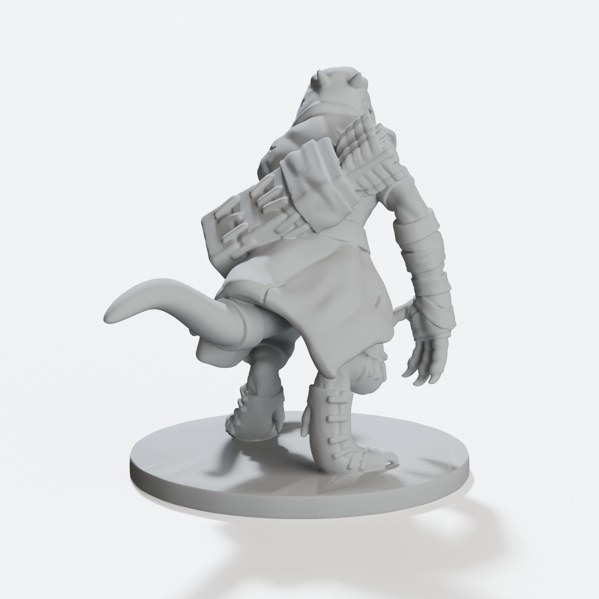 Kobold Skirmisher 3D Printed Toy Monster Figure