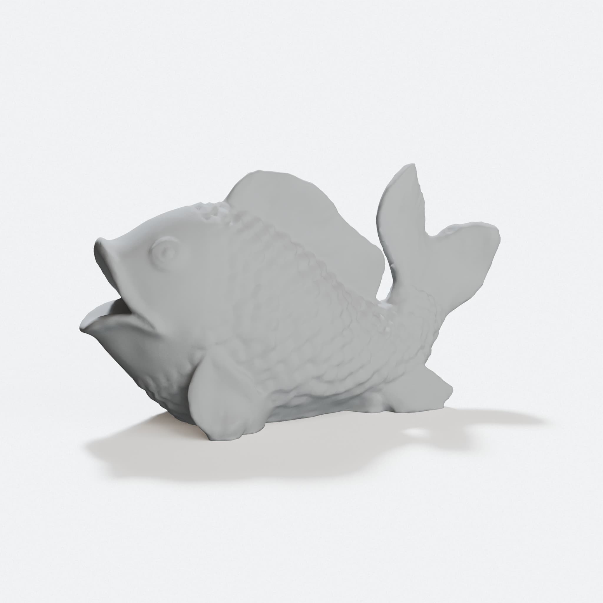 Concrete Fish Garden Ornament