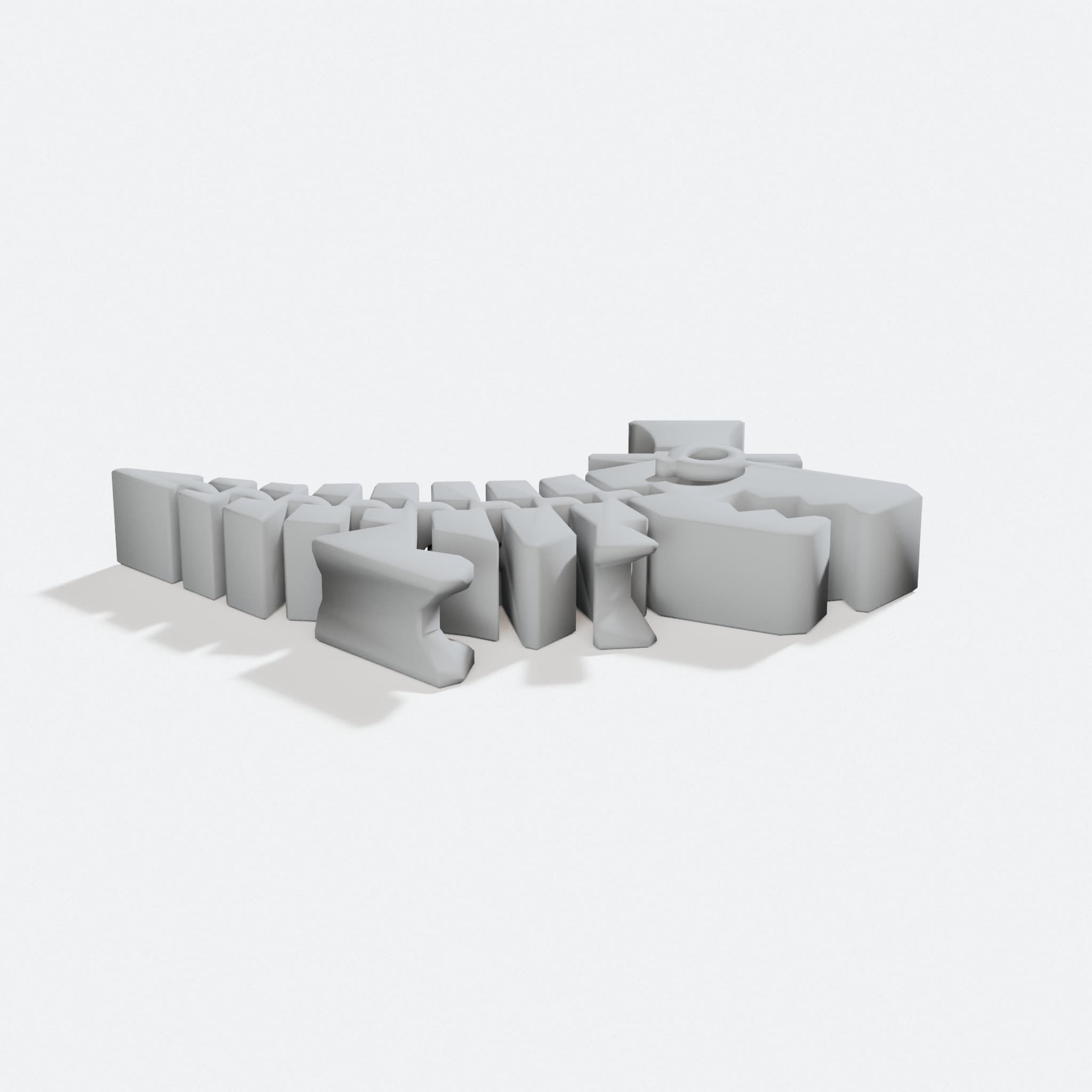 Sir Flexington Rexington 3D Printed Toy Dinosaur