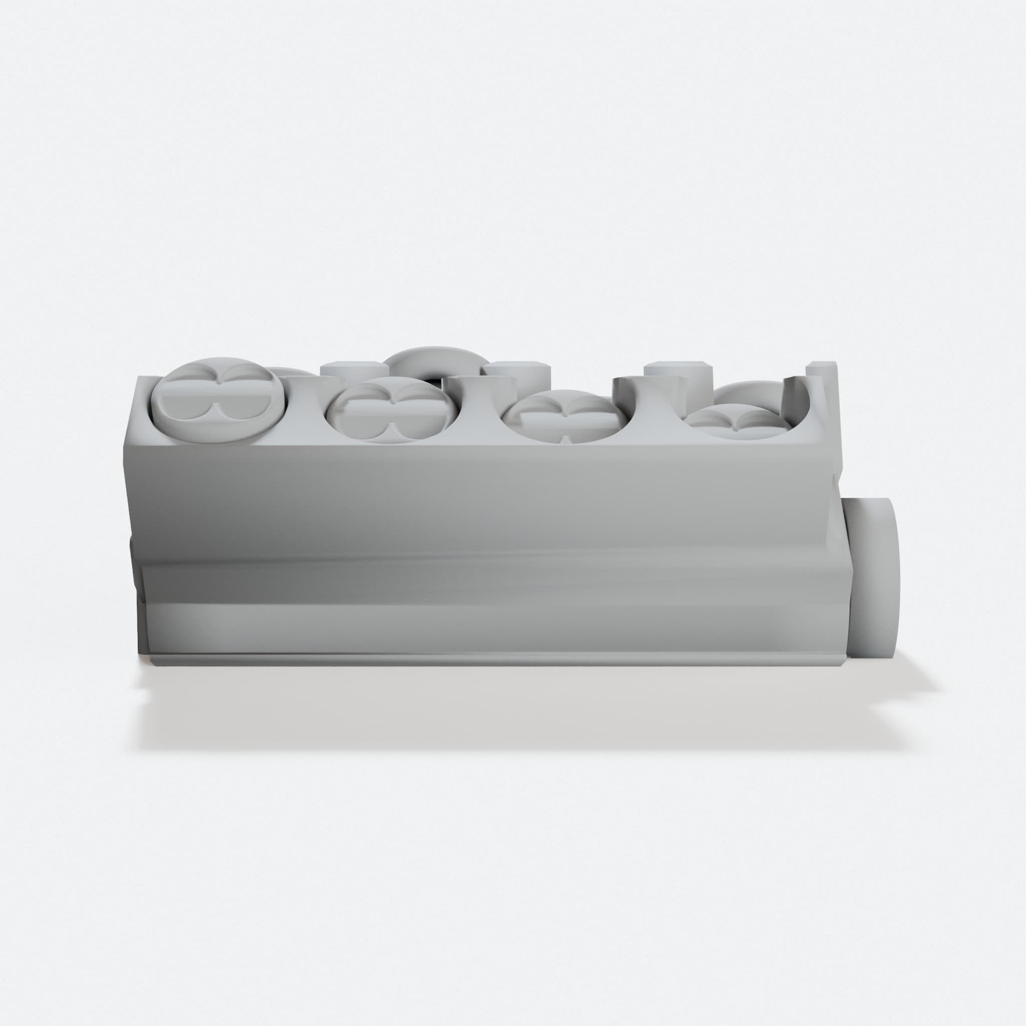 Print In Place V8 and V6 Engines 3D Printed Toys