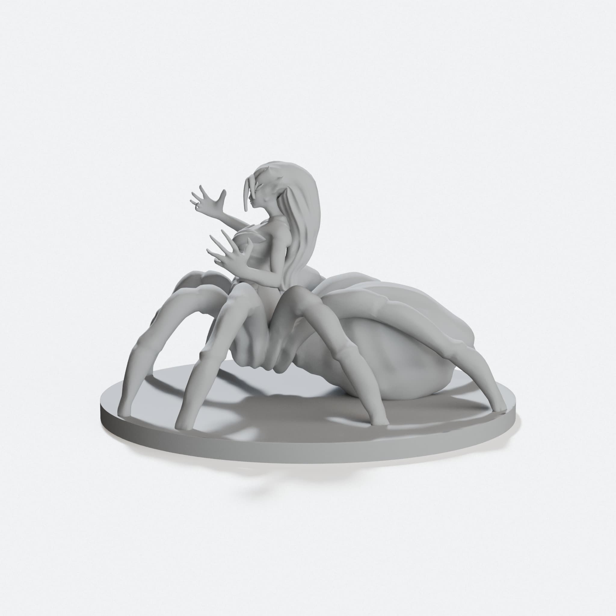 Drider Miniature Collection, D&D Spider-Drow Set