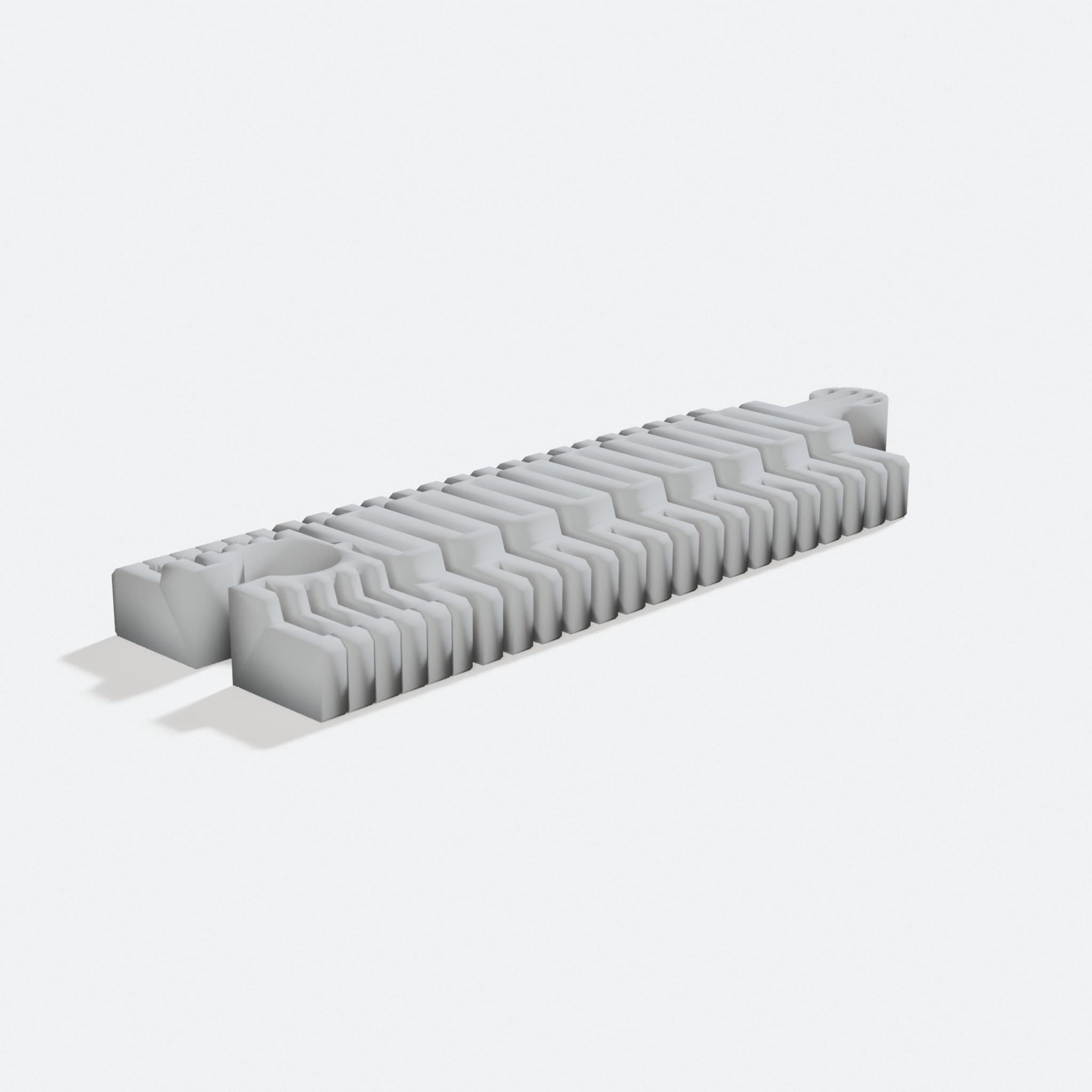 Brio Flex Railtracks: 3D Printed Bendable Toy Tracks