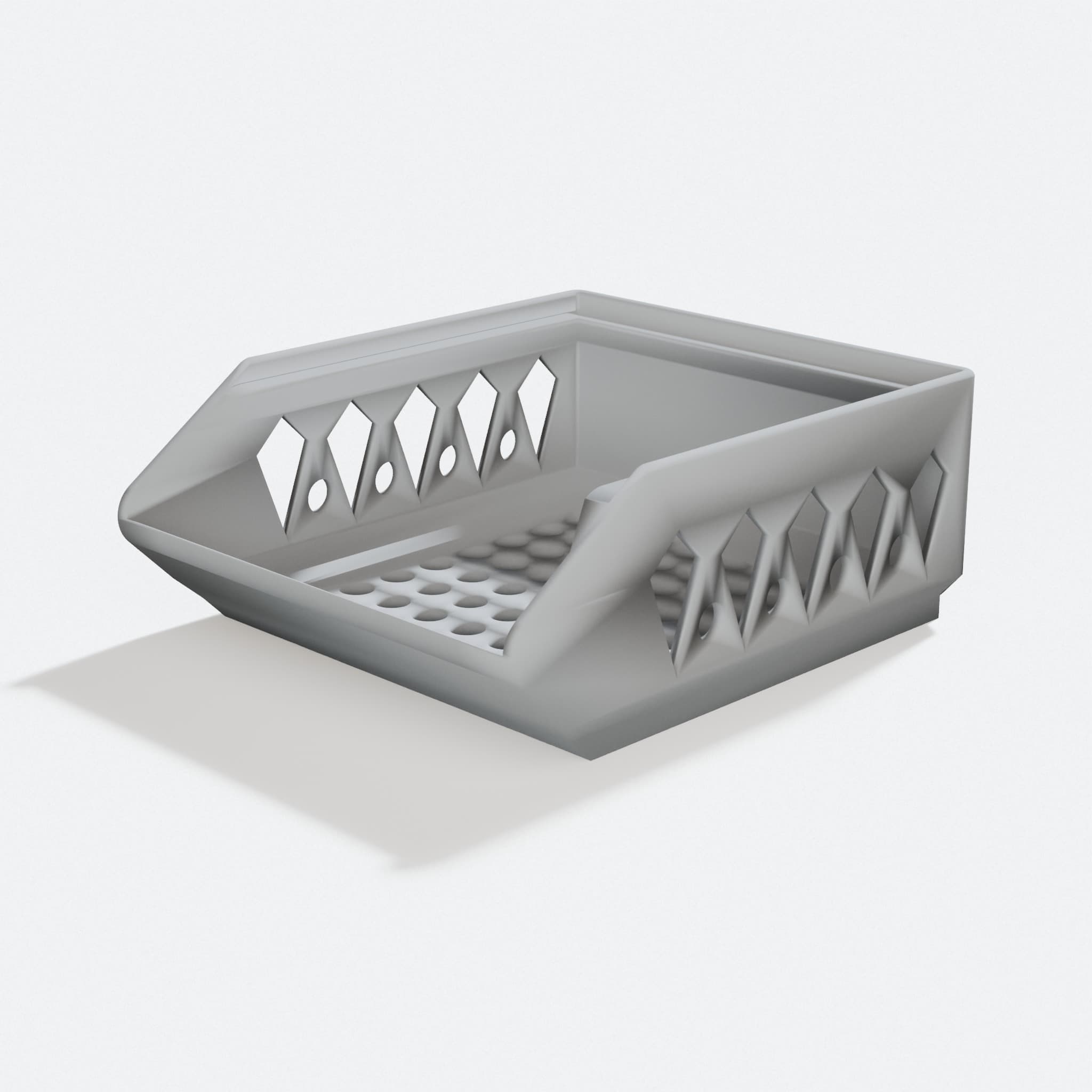 Stackable Tray; 3D Printed Organizer