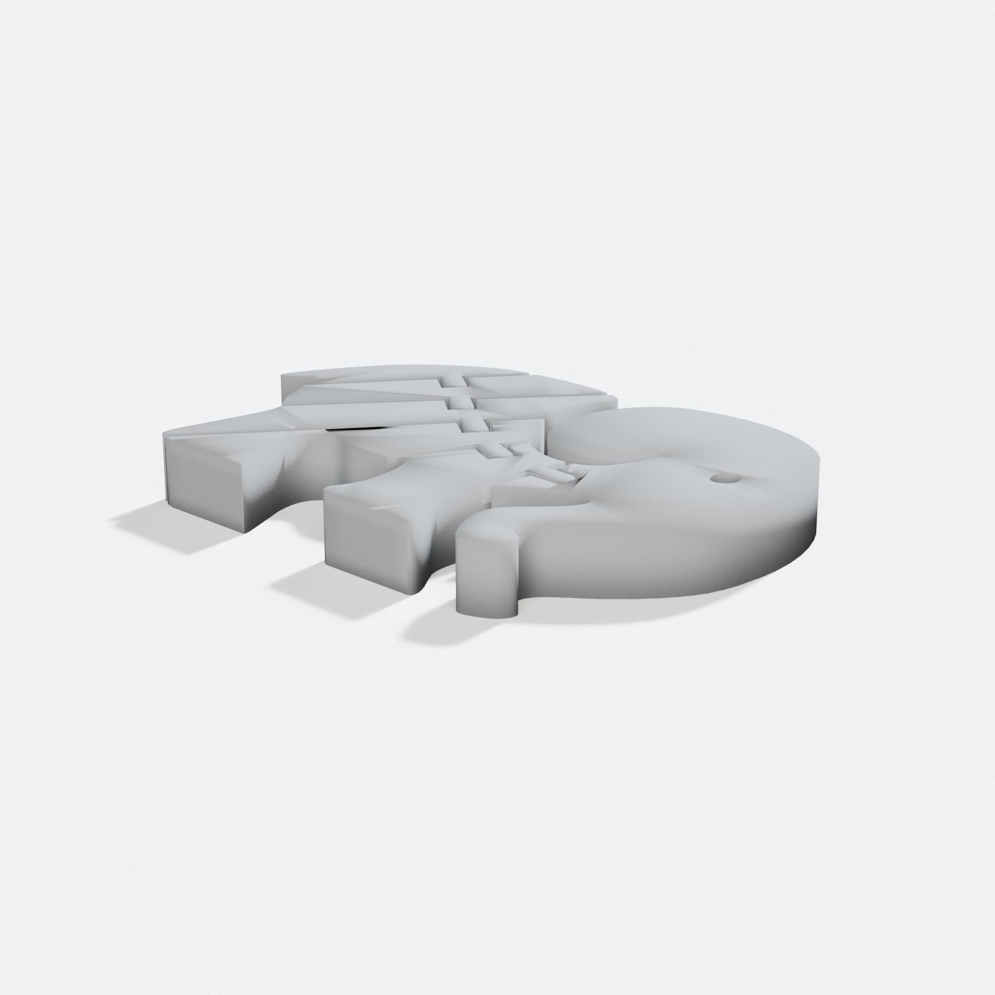 Articulated Elephant 3D Printed Toy
