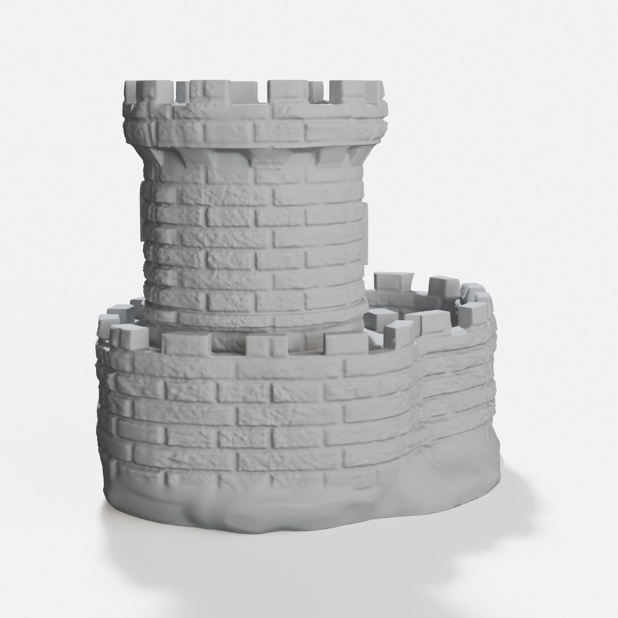 Castle Tower Planter and Pen Holder - 3D Printed Home Decor