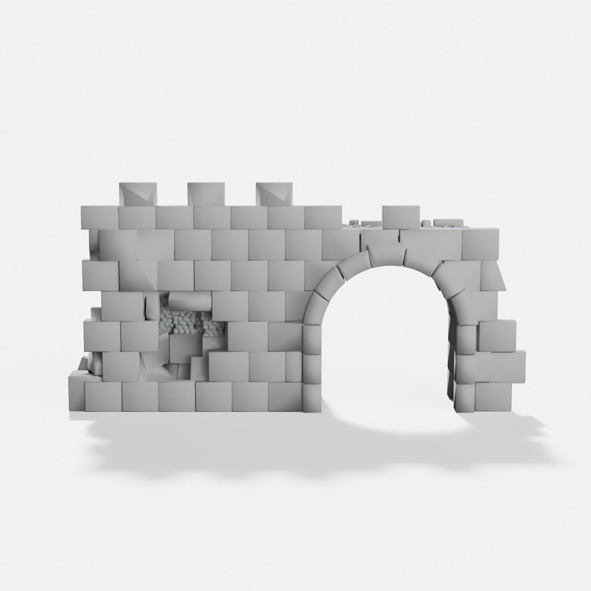 Roman Archway Miniature Terrain for Tabletop