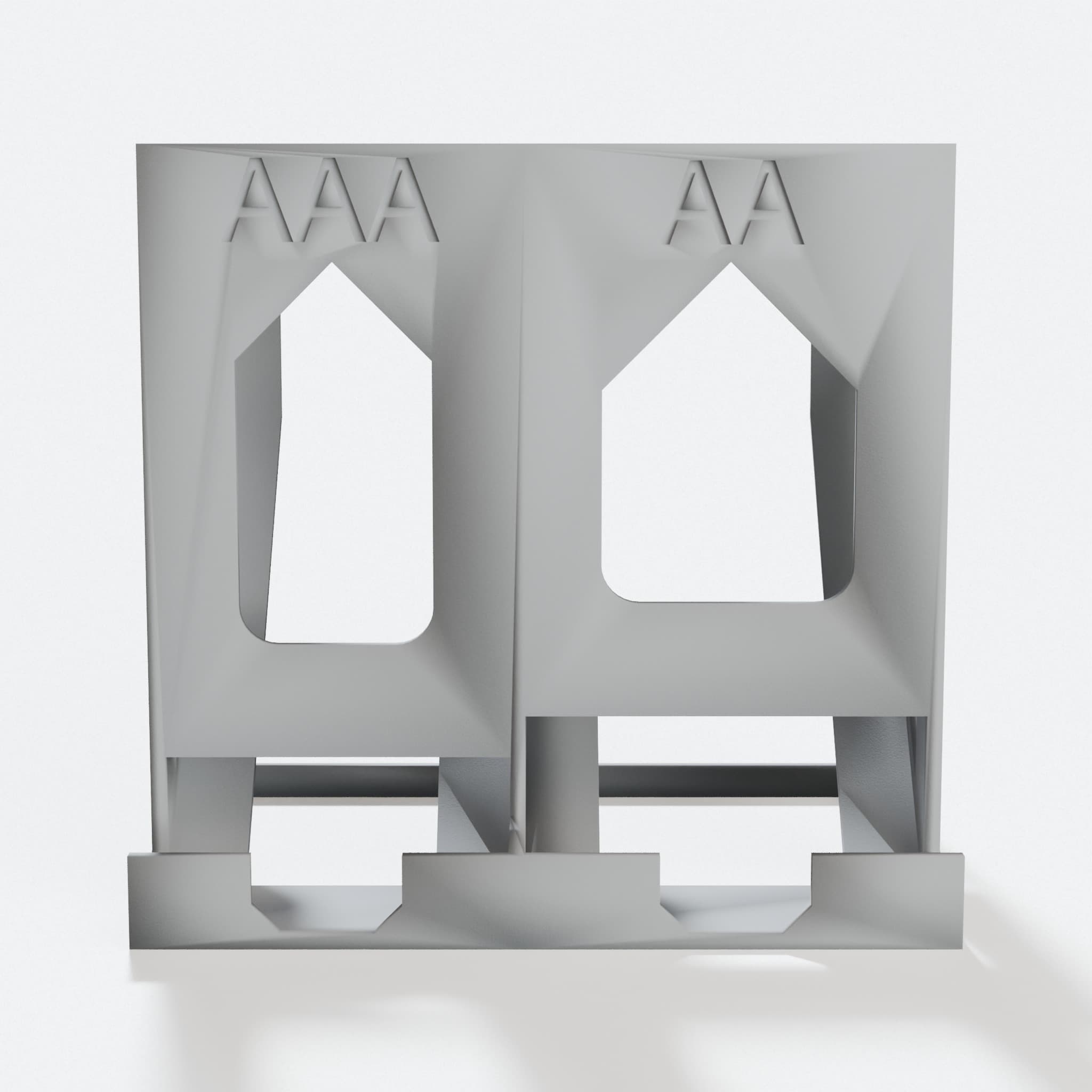 AA and AAA Battery Dispenser Organizer
