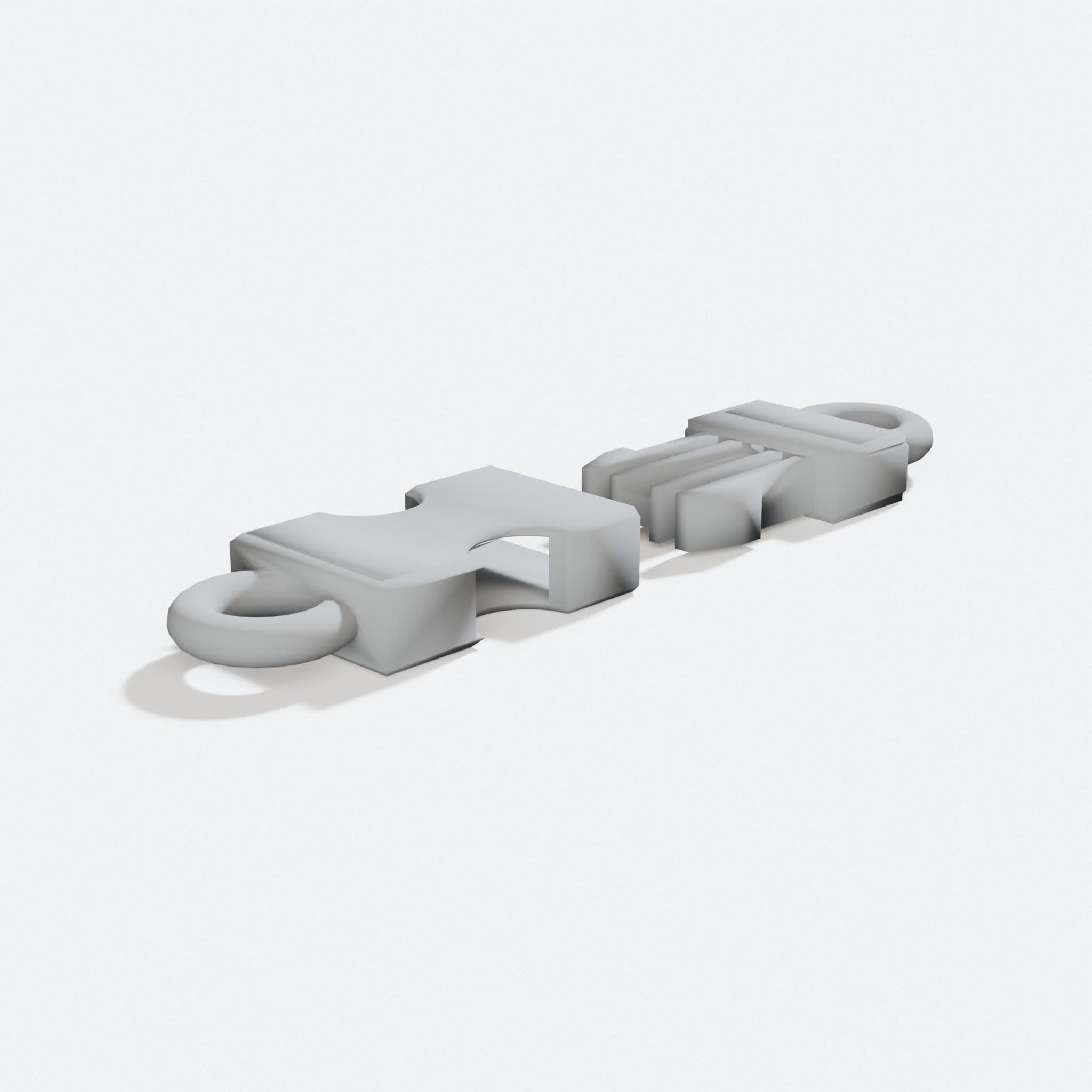 Compatible with Ring Key-Ring Buckle Keychain