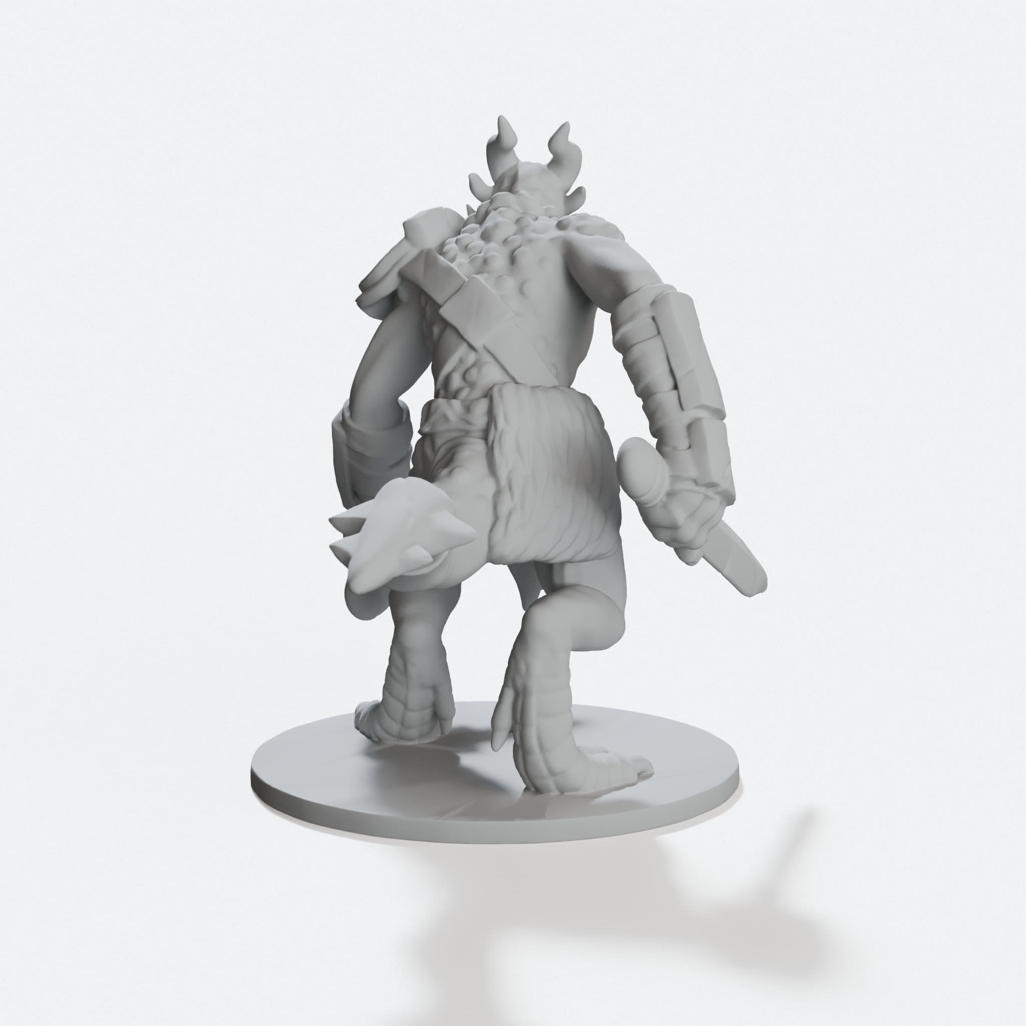 Kobold ver.3 3D Printed Toy Monster Figure