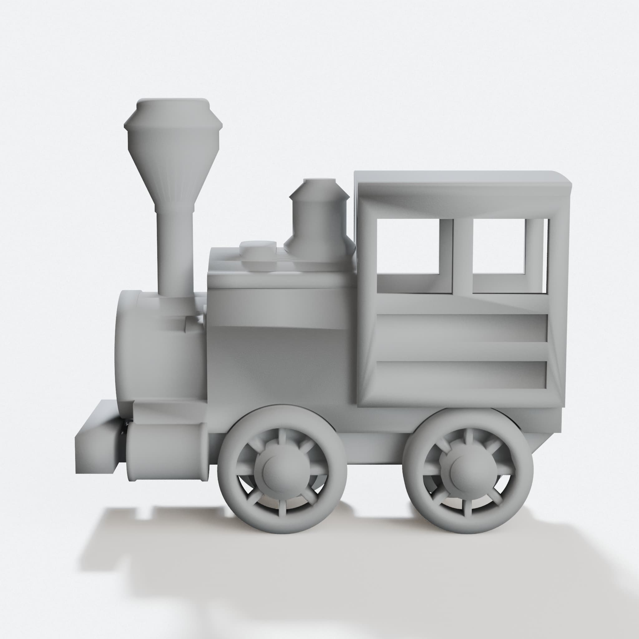 Toy Train 3D Printable Model