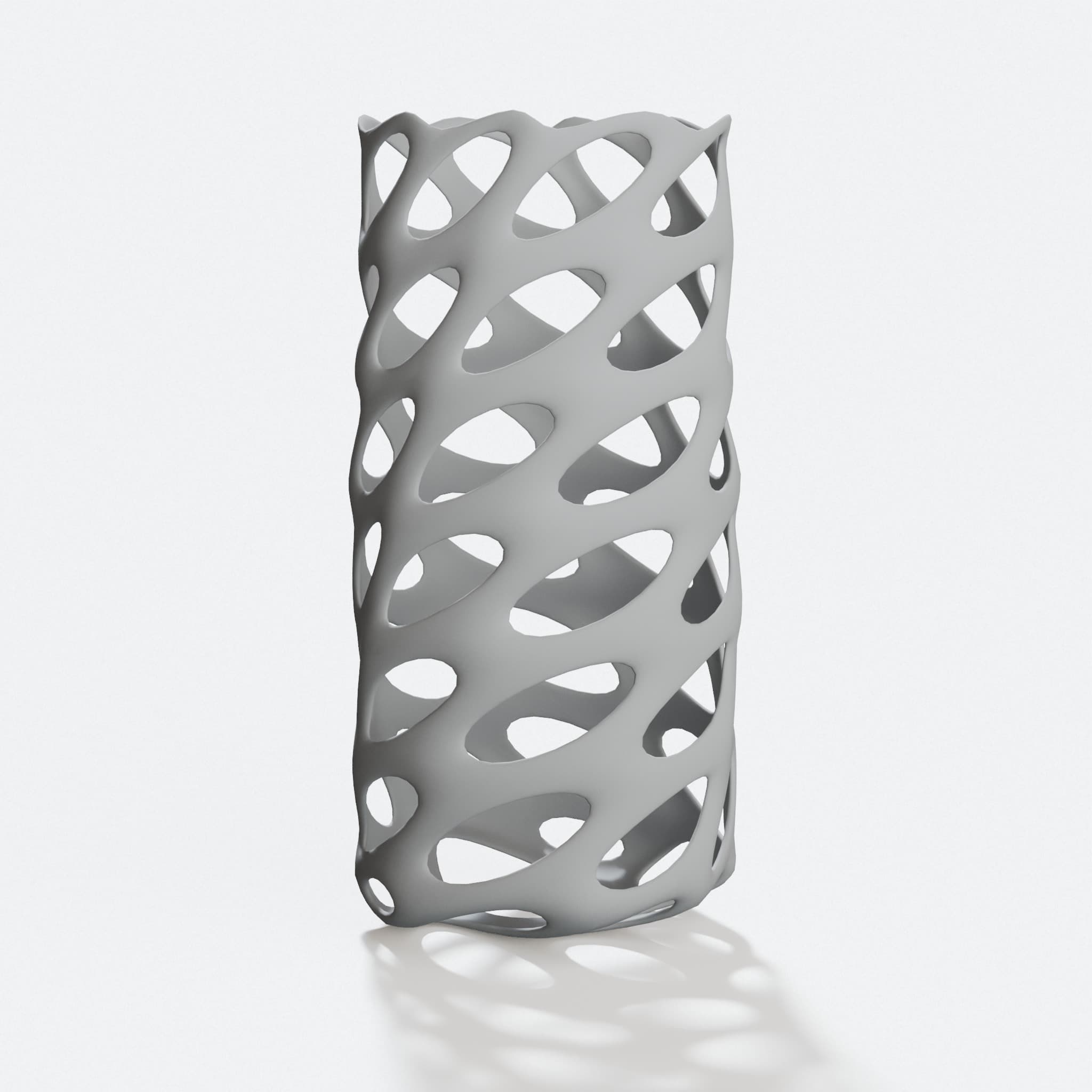 Voronoi Vase Penholder – 3D Printed Office Accessories