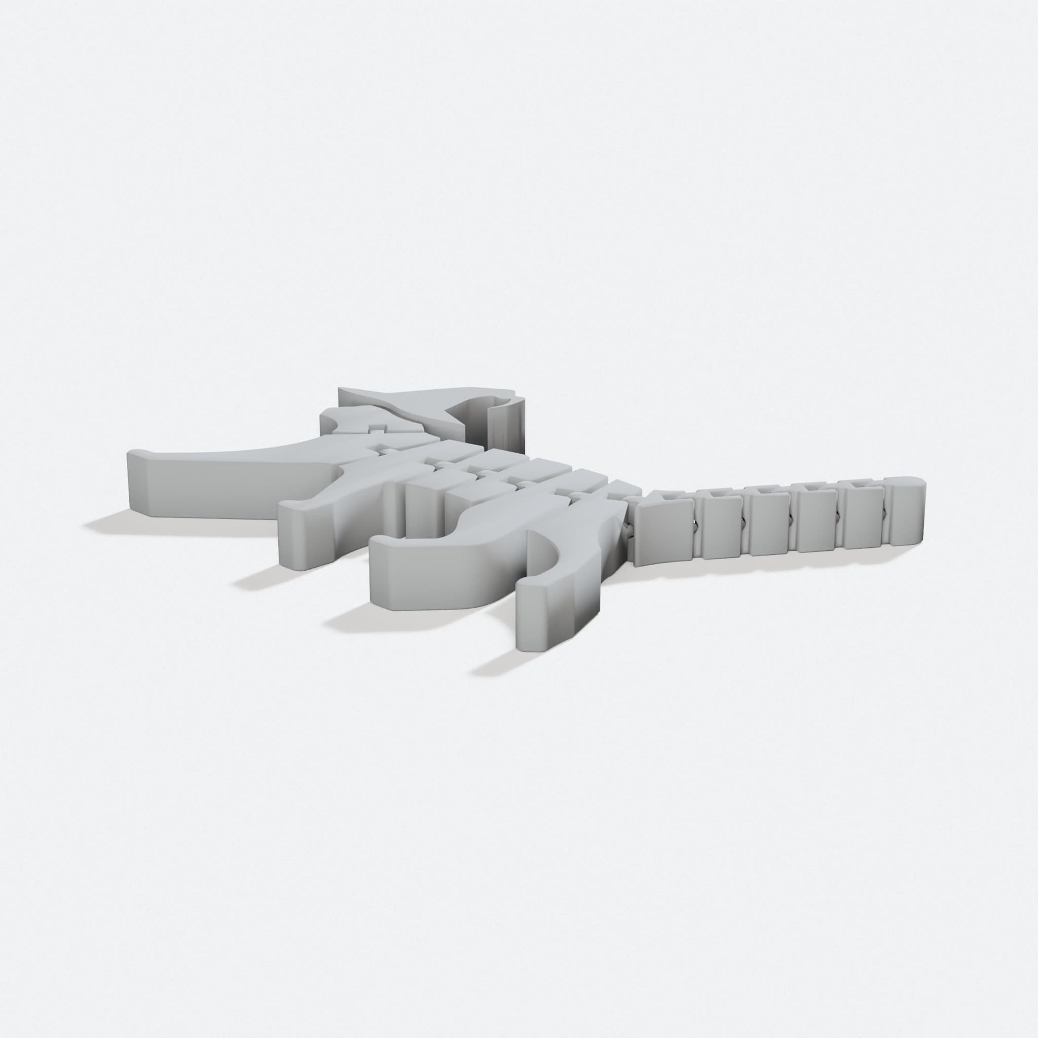 Halloween Flexi Cat 3D Printed Toy