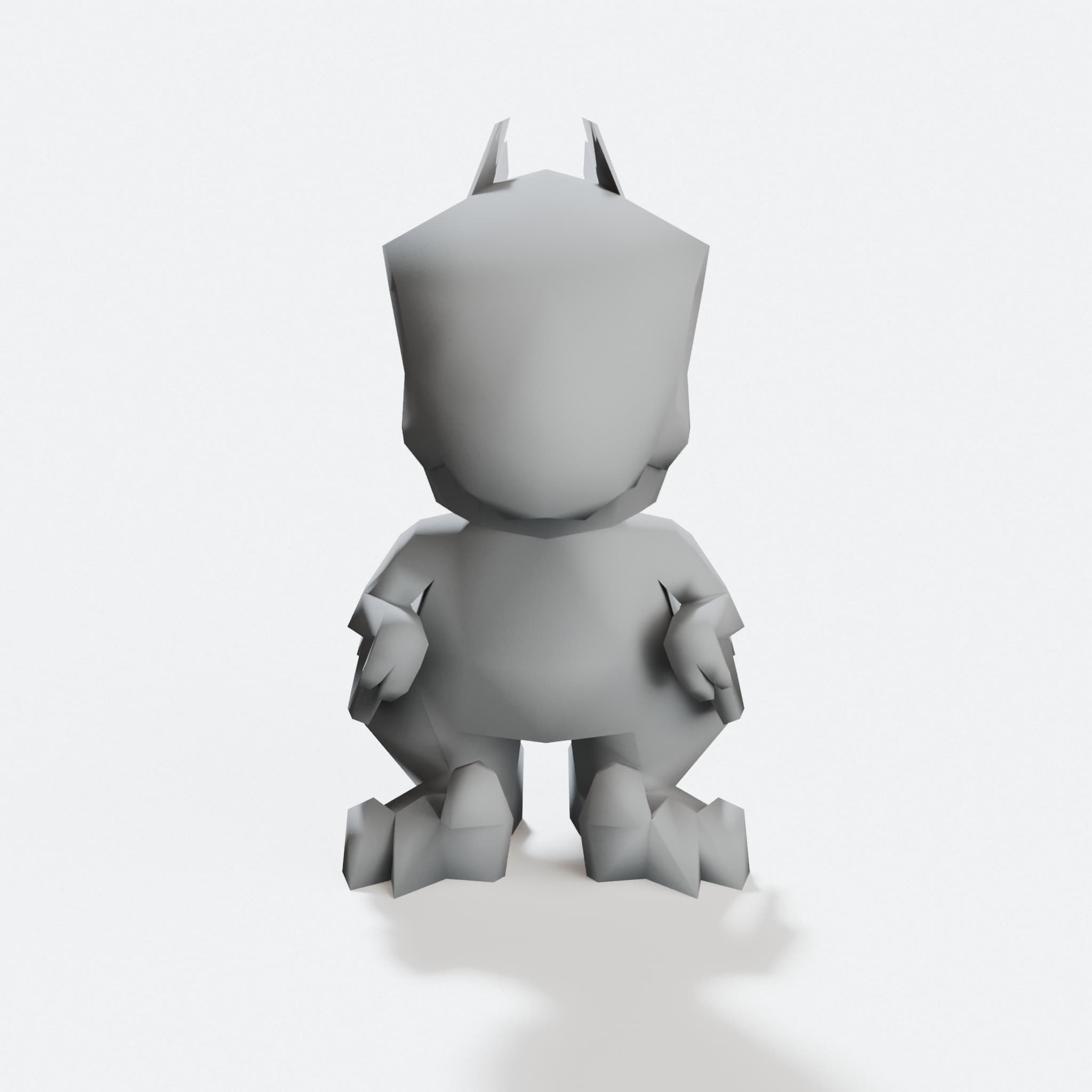 Baby Raptor 3D Printed Toy