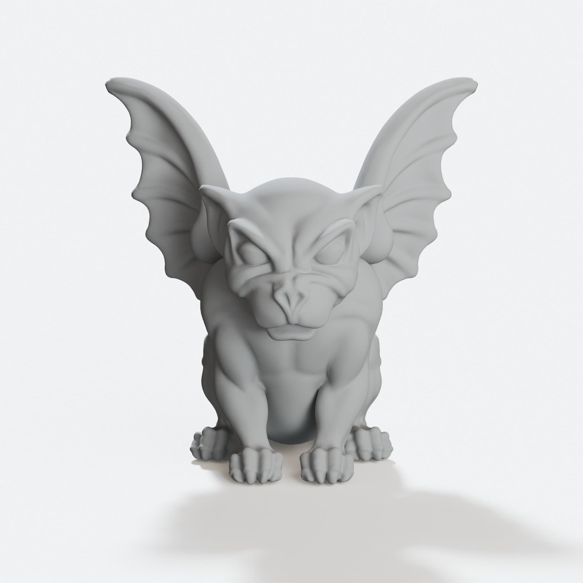 3D Printed Gargoyle Home Decor Statue