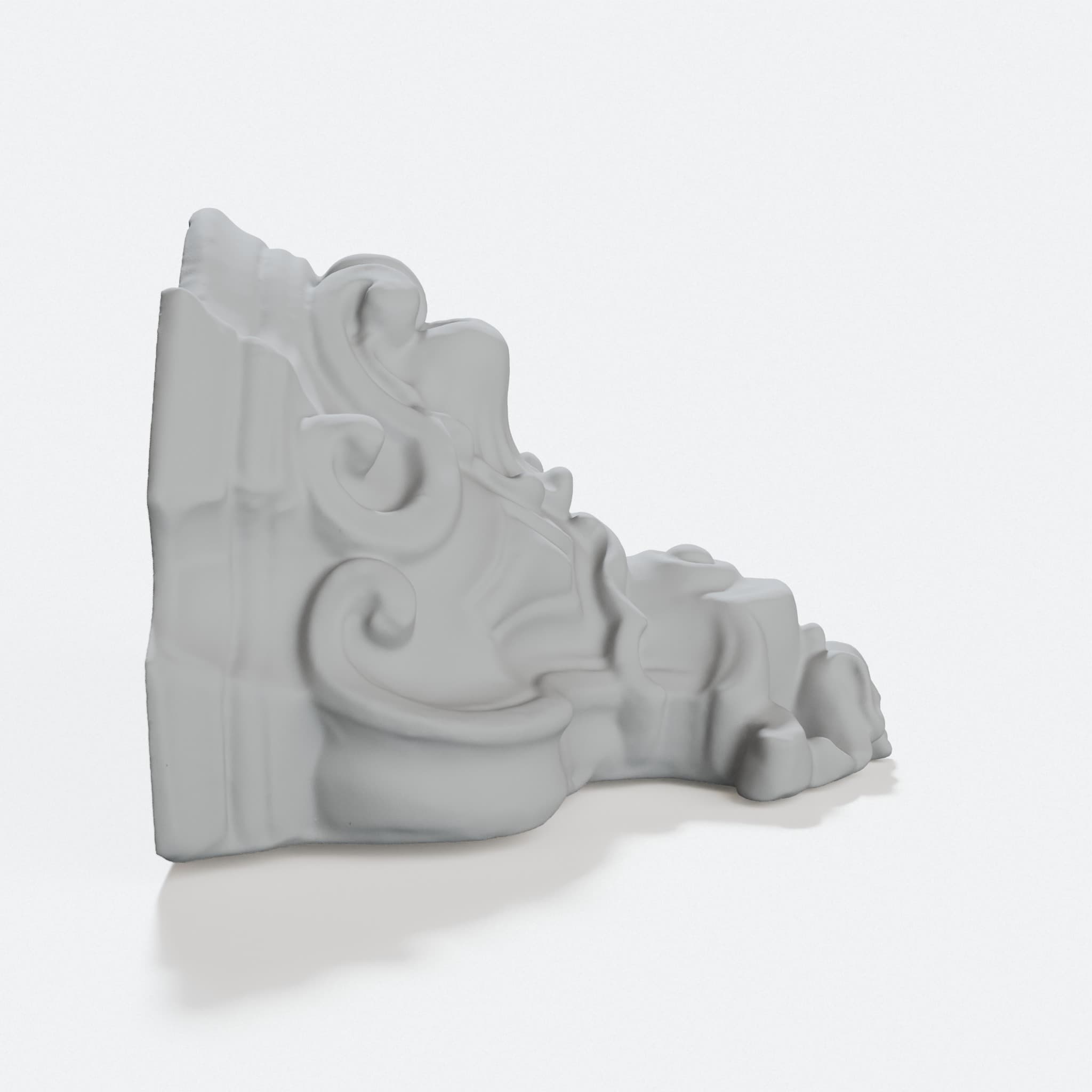 Baroque Shelf, 3D Printed Home Decor