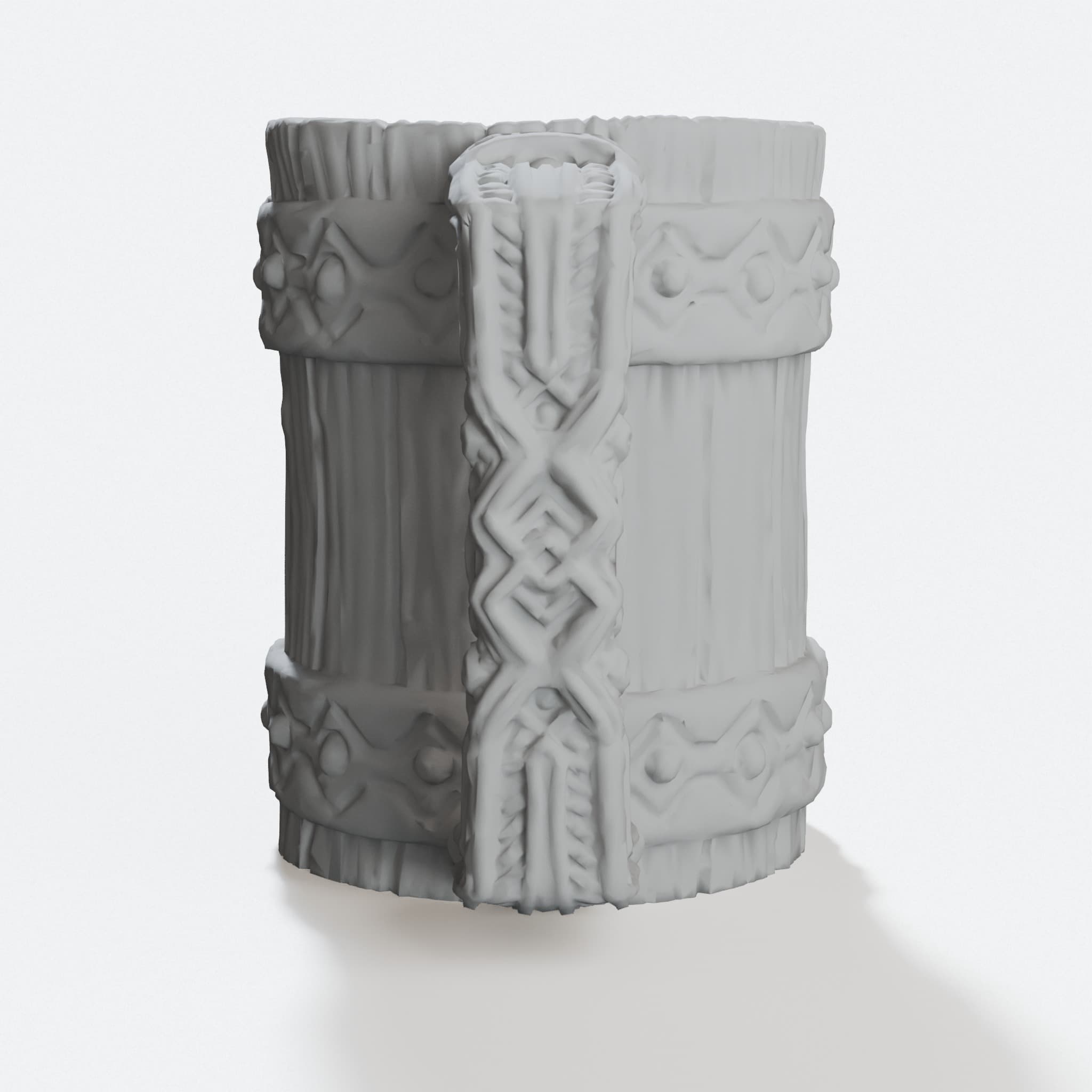 Rowdy Flagon 3D Printed Can Holder for Kitchen